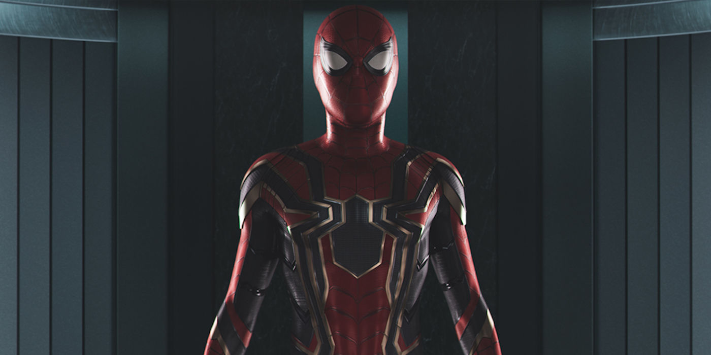 Wallpaper 33a76 Homecomings Iron Spider Suit Revealed Screen Rant HD Wallpaper 33a76