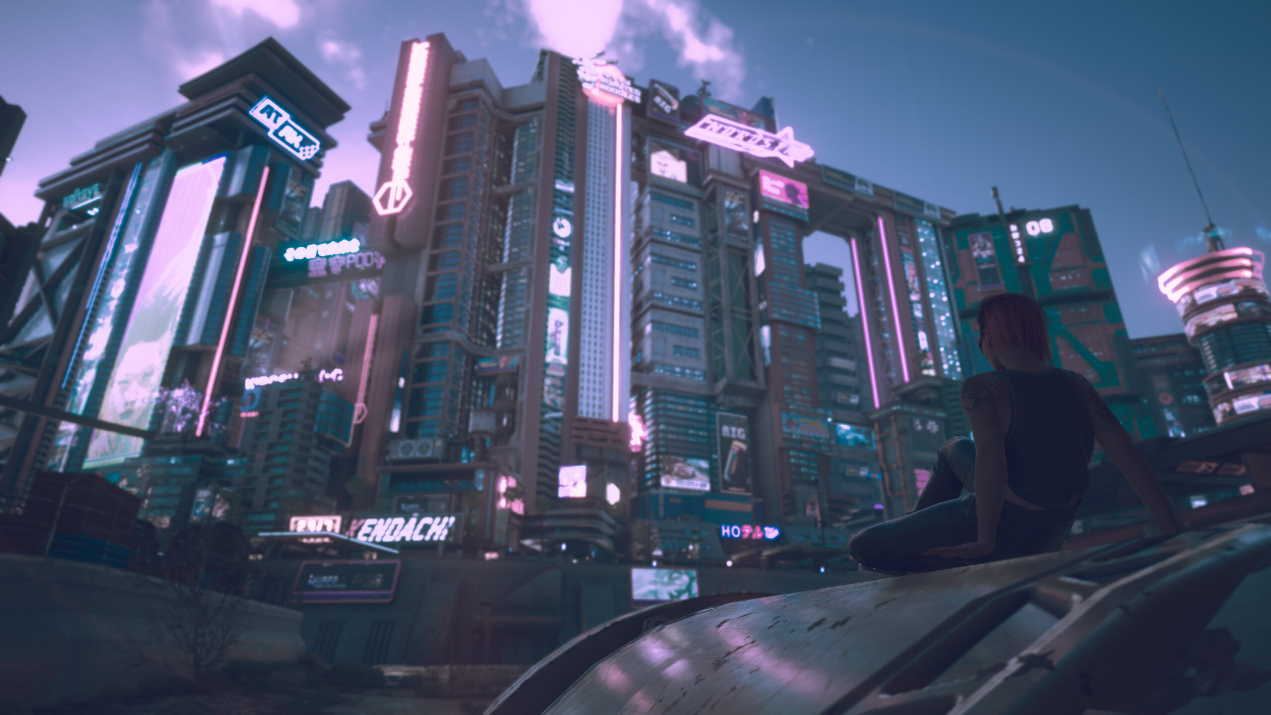 Wallpaper #3mdcE5MBSpphPi3-X_-p45 Cyberpunk 2077 Flickering Textures