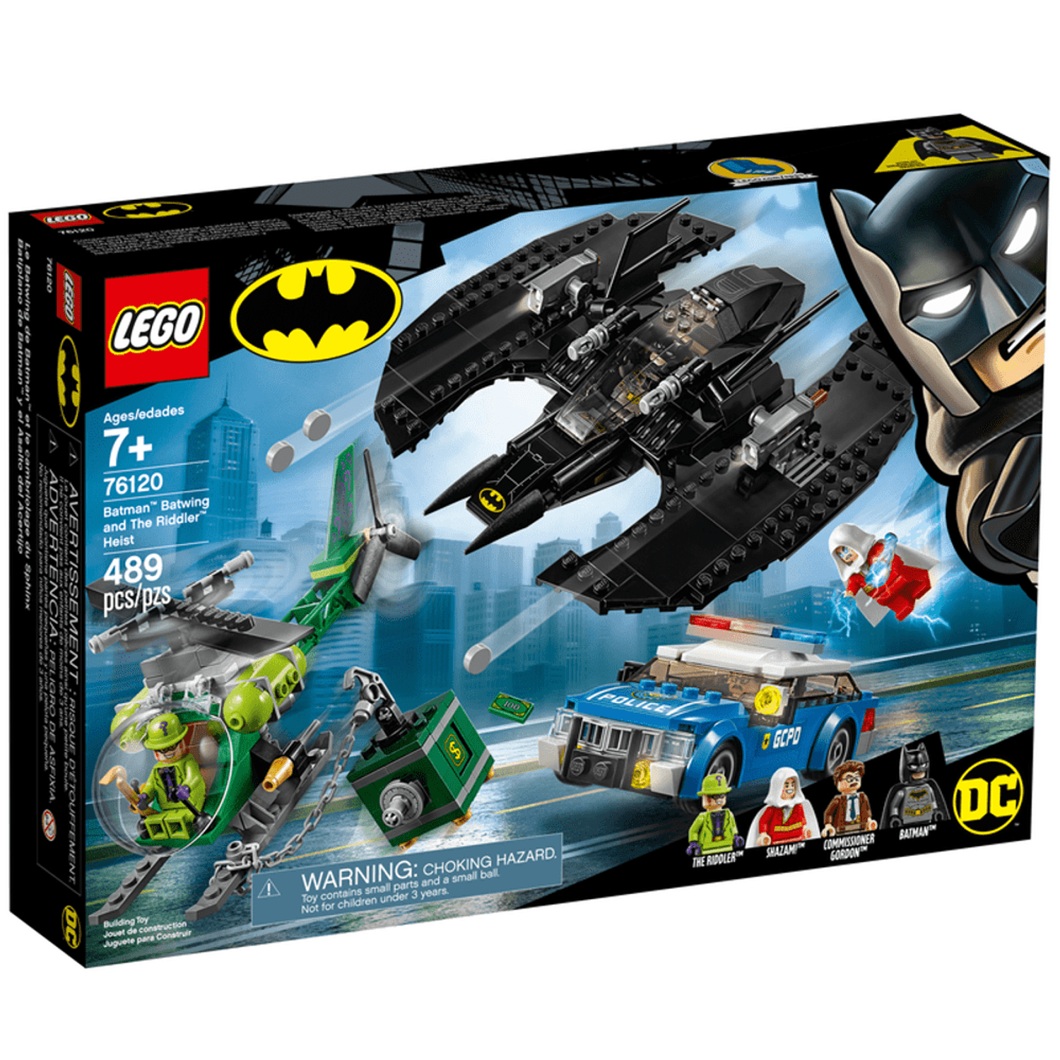 Wallpaper #YqUsMpMB0vj5YdARKdM-309 Batiplano De Batman Y El Asalto Del Acertijo 76120 Lego Super Heroes