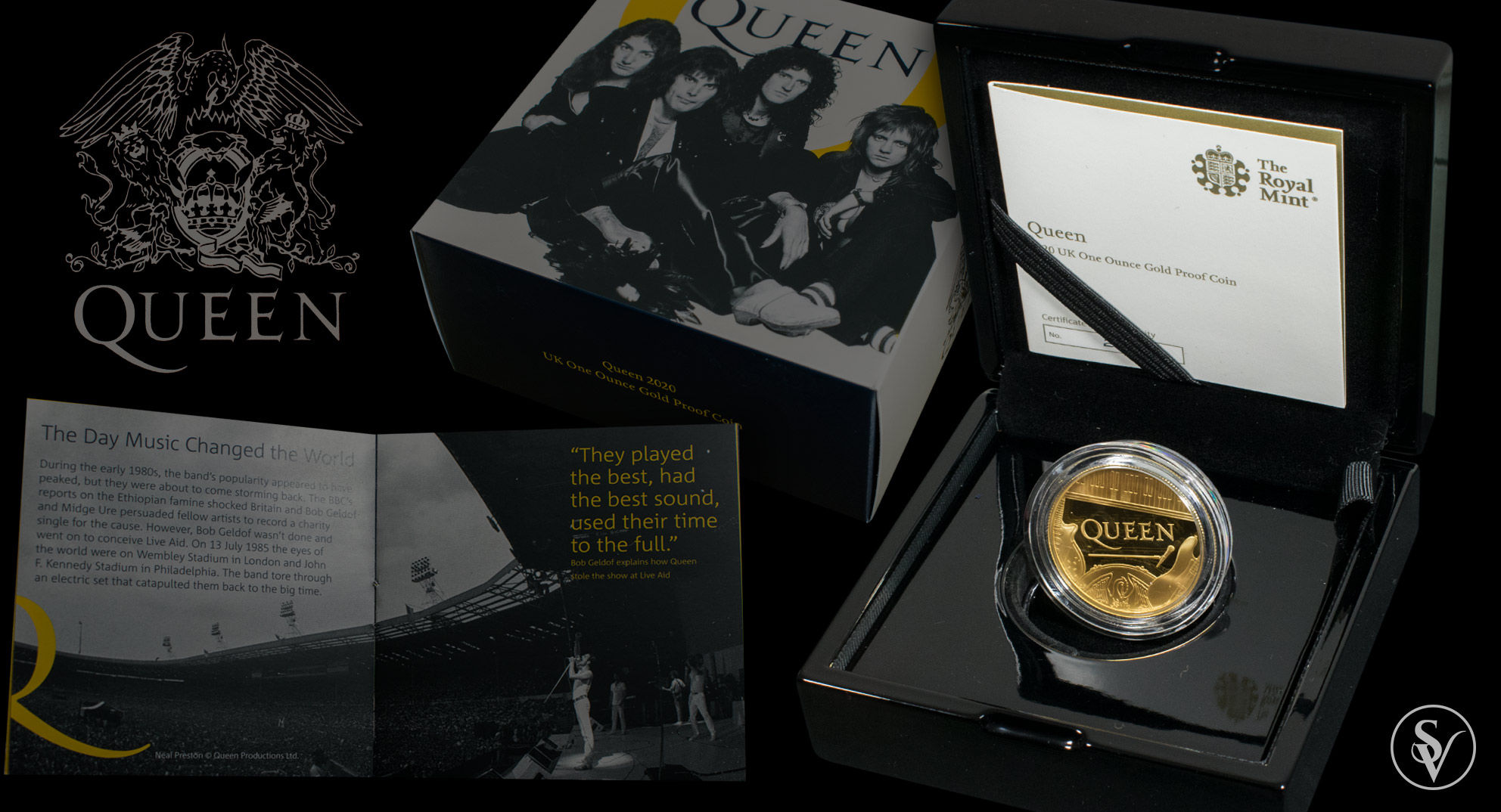 Wallpaper #fefbf 5oz Gold Proof Rolling Stones Coin Music Legends the Britannia Coin