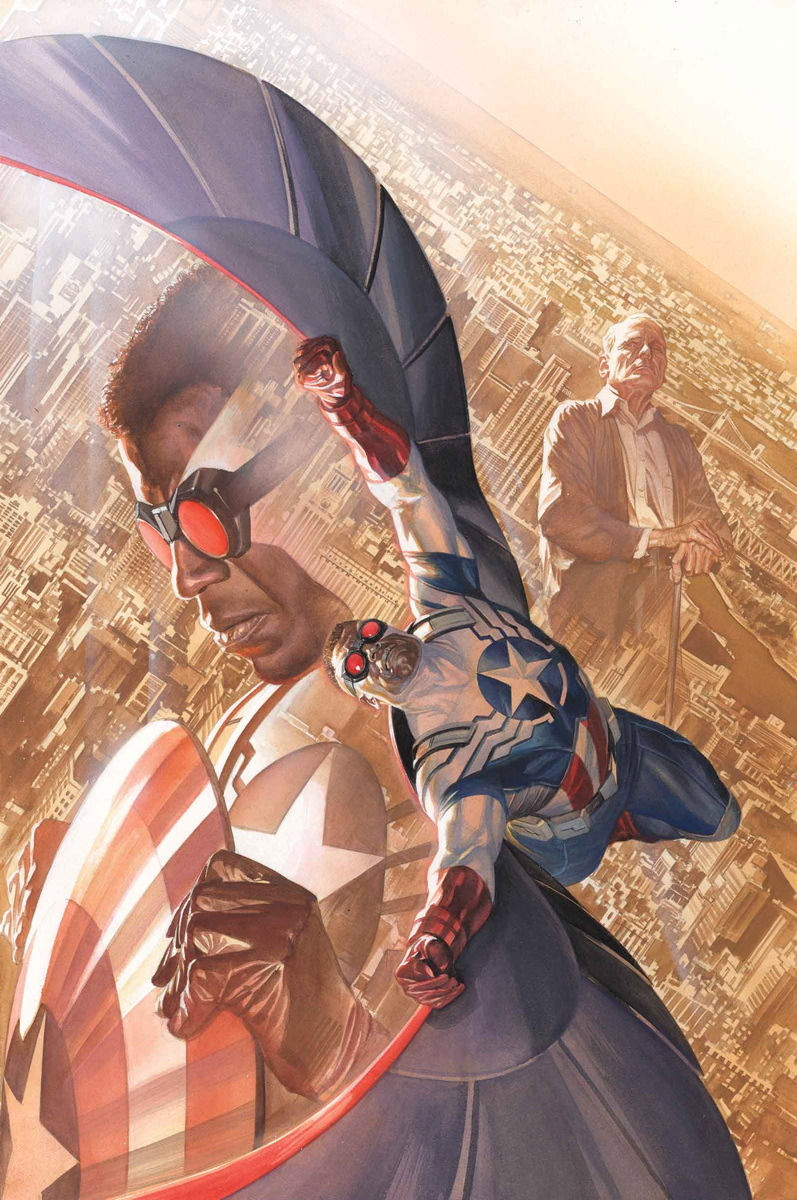 Wallpaper #cLj725IBJvJKYCmEjPlk246 All New Captain America No 1 Cover Art Por Alex Ross Captain
