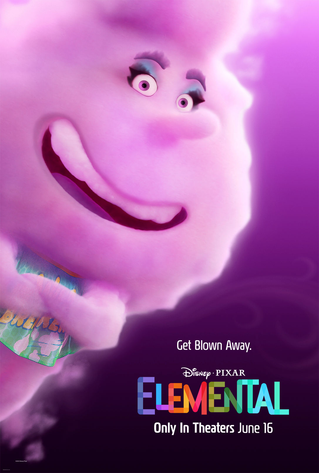 Wallpaper #N3eDJpMB-pgBXx60wqKk407 Gale Elemental Character Poster 2023 Pixar Photo 44869651