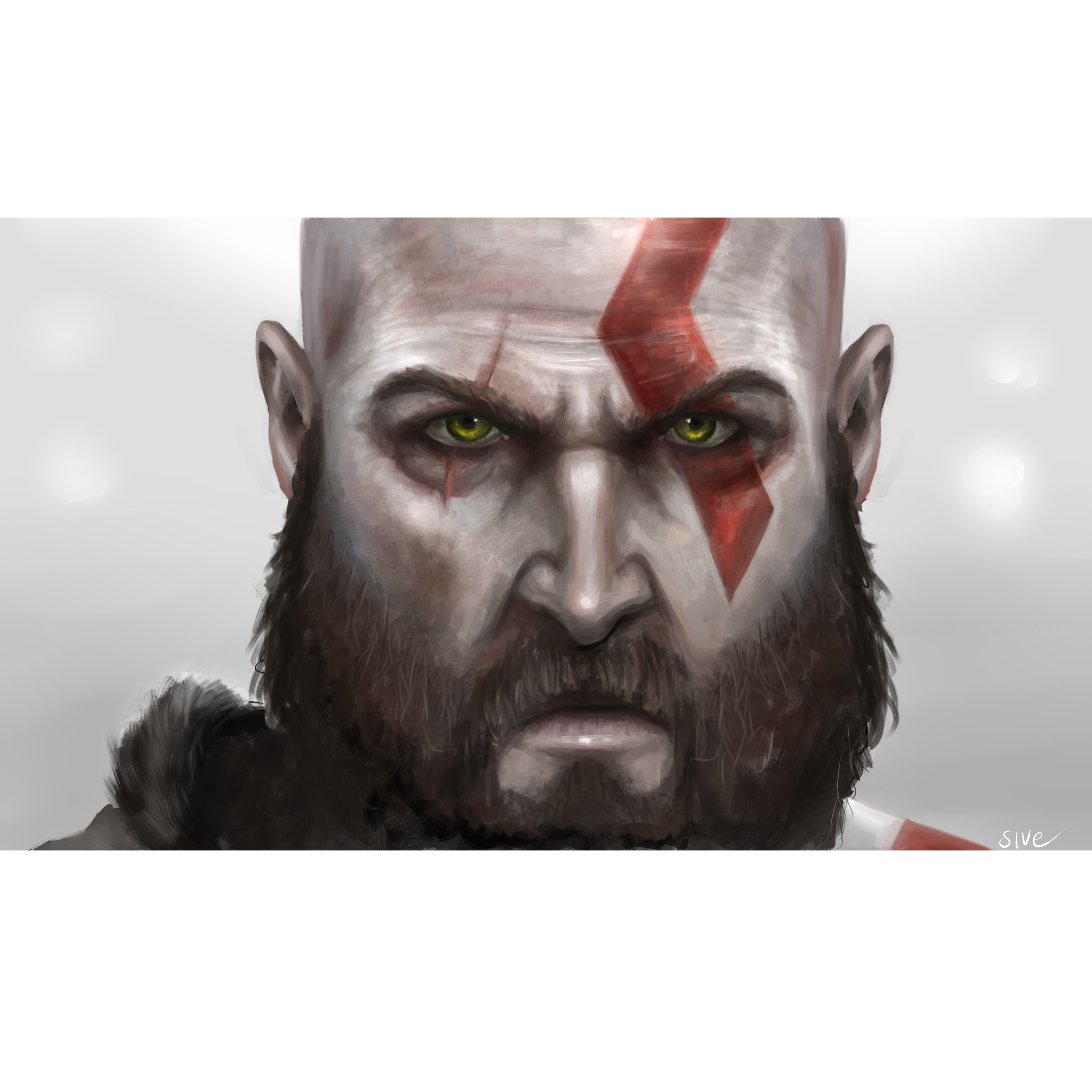 Wallpaper #fKVEOJMBVBiSkHCaLI1q368 Kratos God of War Fan Art 43500881 Fanpop