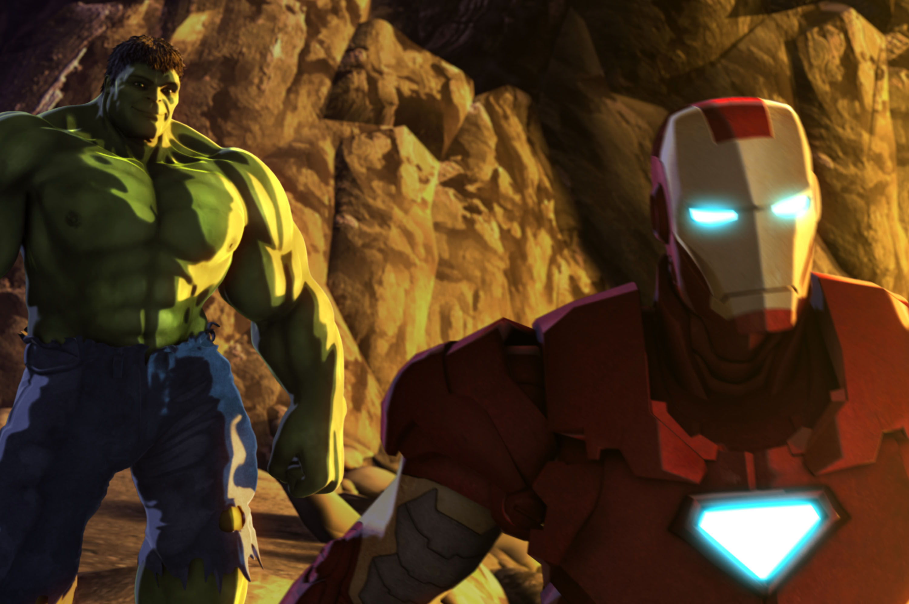 Wallpaper #_UUekY4B7YBJg1BVOZ3513 Iron Man Hulk Heroes United Interview Adrian Pasdar Talks Voicing