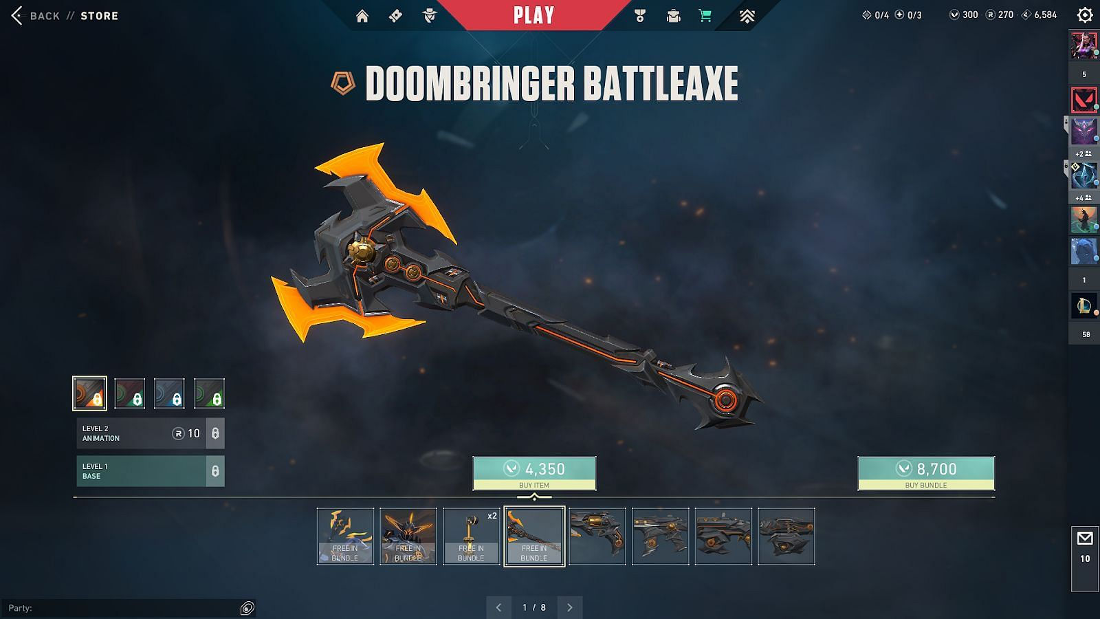 Wallpaper #n50JZZcBkAG5jTCHi7EF53 Valorant Doombringer Bundle Release Date All Weapons Price and More