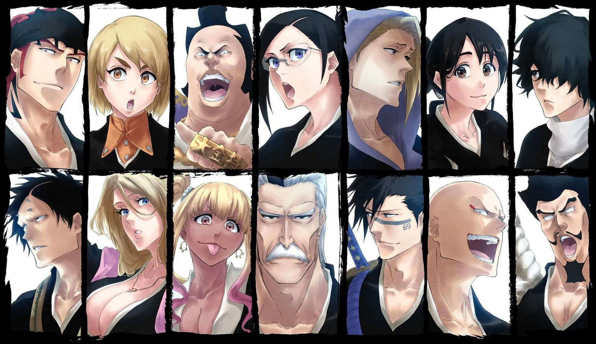 Wallpaper #eGc_9ZIBSpphPi3-s36N125 Bleach Characters Captains and Lieutenants