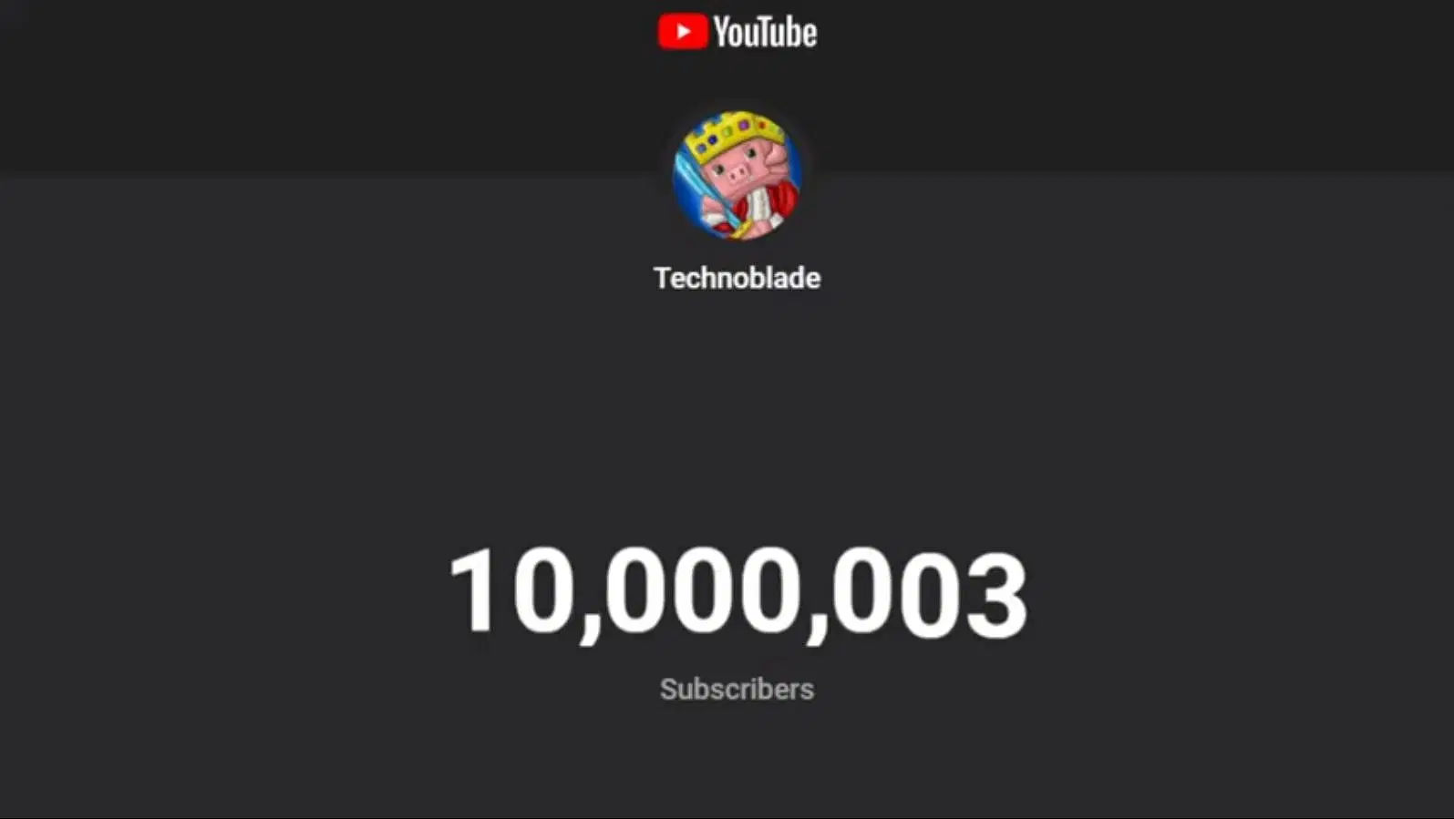 Wallpaper #xRdlPpMBPLD5_VENqd9N271 Minecraft Youtuber Technoblade Reaches 10 Million Subscribers Before 2022