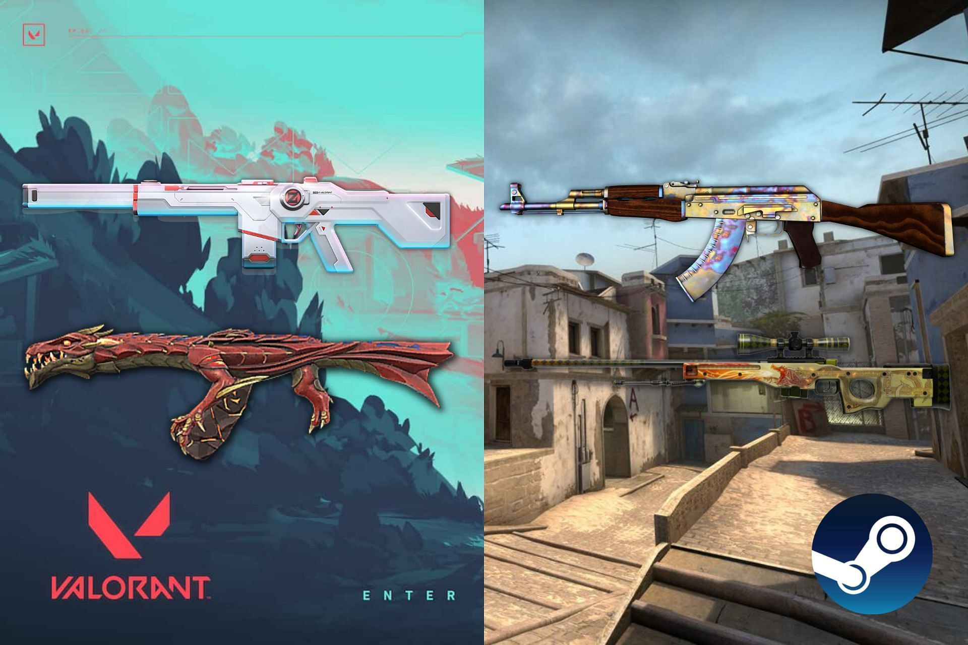 Wallpaper #l2cN9JIBSpphPi3-W3hs243 Valorant vs Csgo Skin Market Comparison