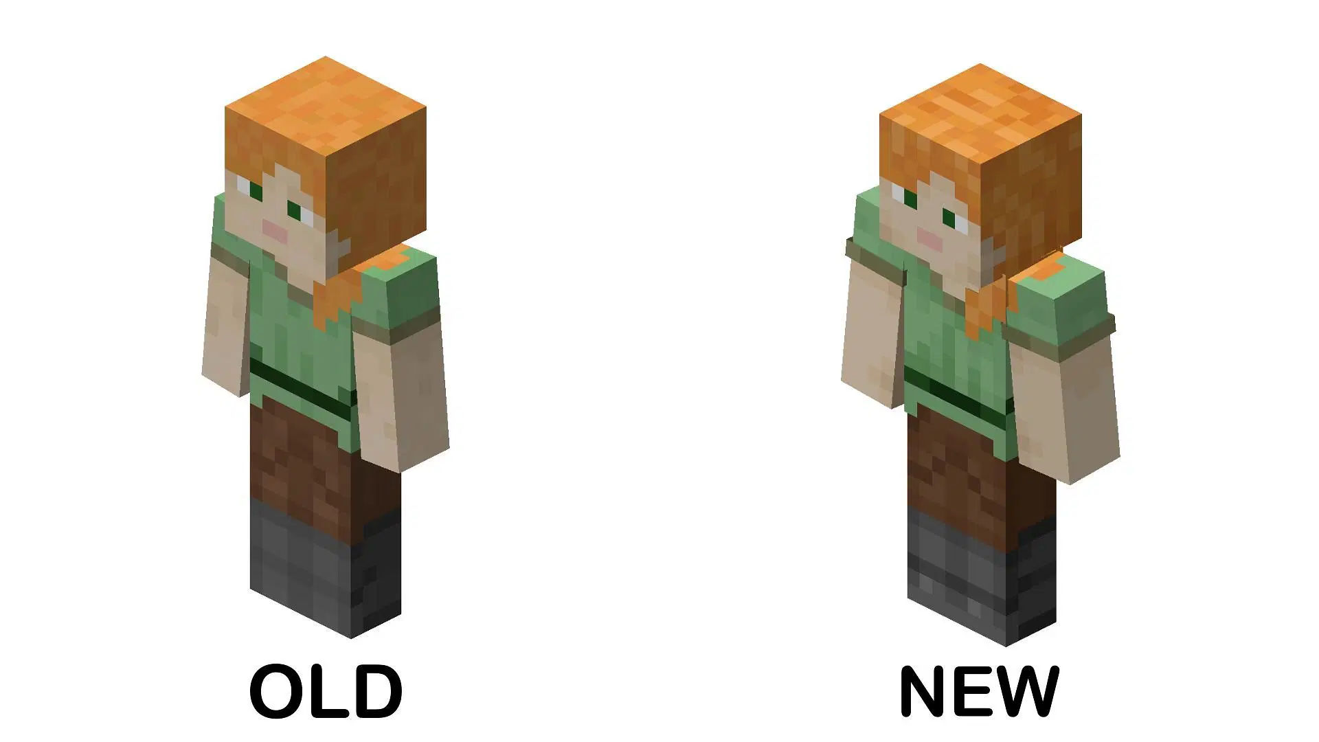 Wallpaper #Z2hJGpMBSpphPi3-Ihu-122 Minecraft Alex Skin Template