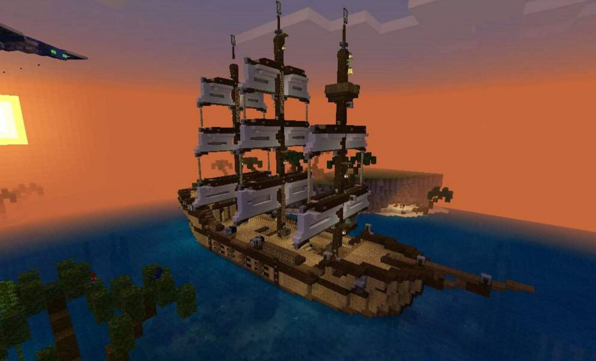 Wallpaper #5JxX4pIBZHQxiYari78Z232 Minecraft How to Build a Pirate Ship