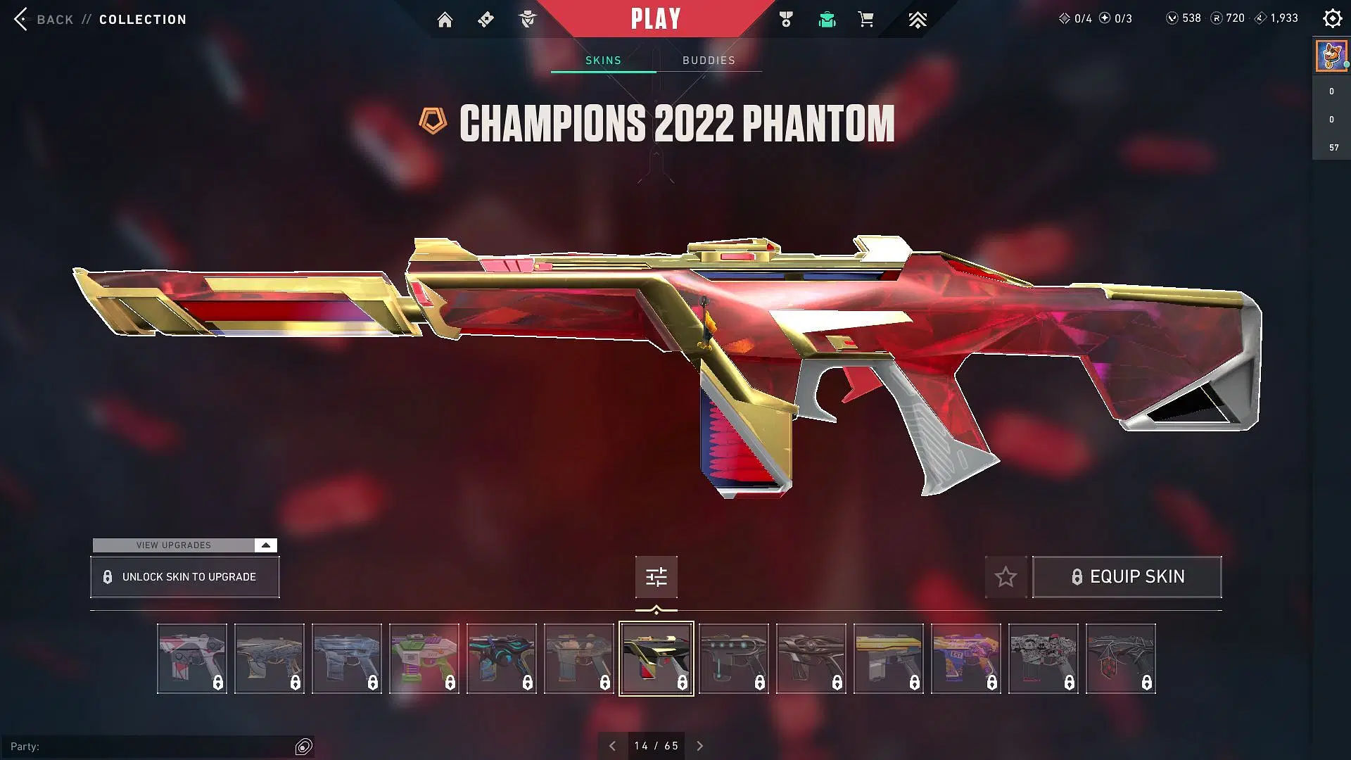 Wallpaper #0BpOT5MB1yWOL4qgZn6g66 5 Phantom Skins with the Best Inspect Animations in Valorant February