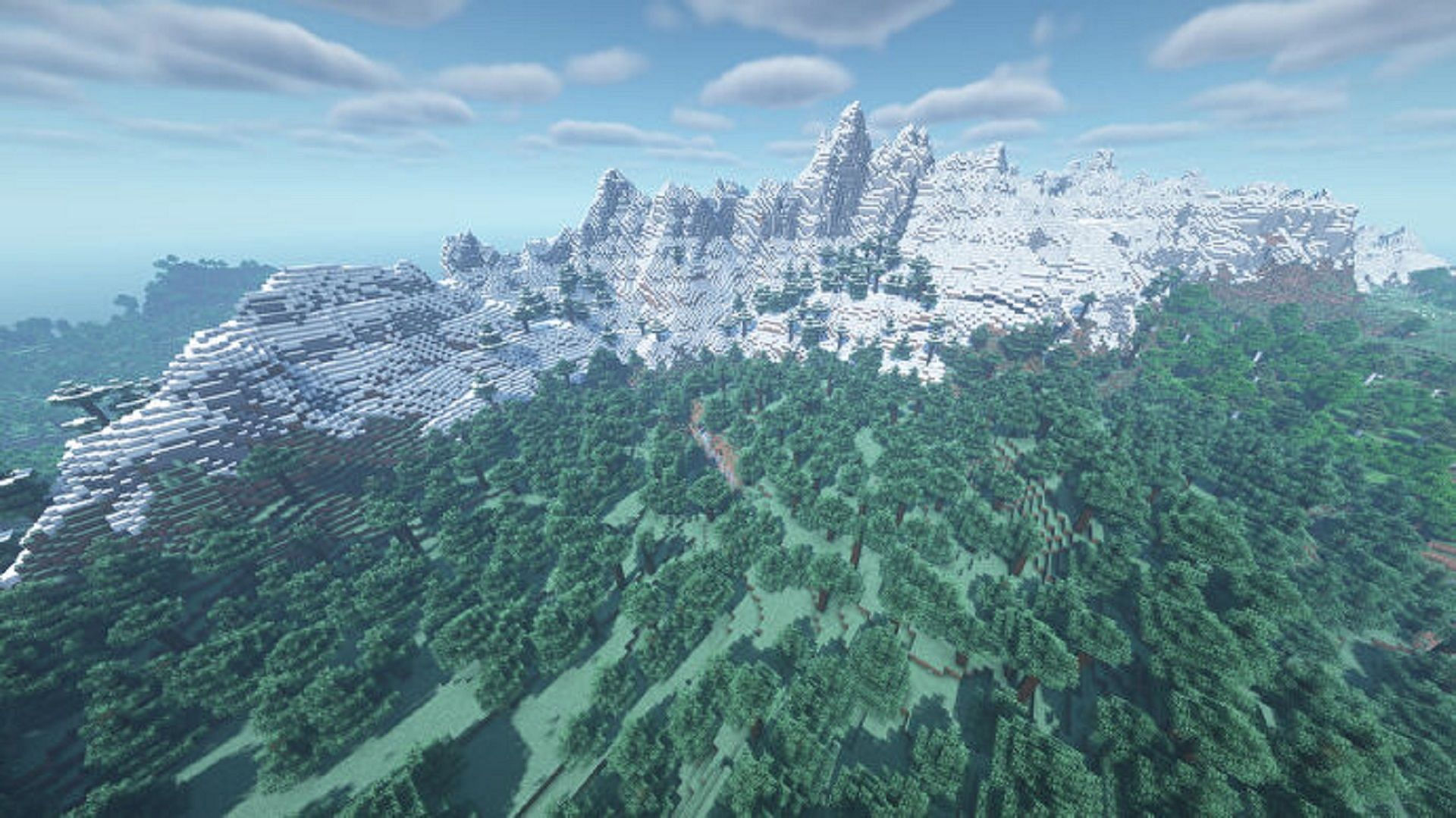 Wallpaper #8-_uTJMBMN-XEVvVaD7X390 Top 10 Mountain Seeds for Minecraft Java Edition 119