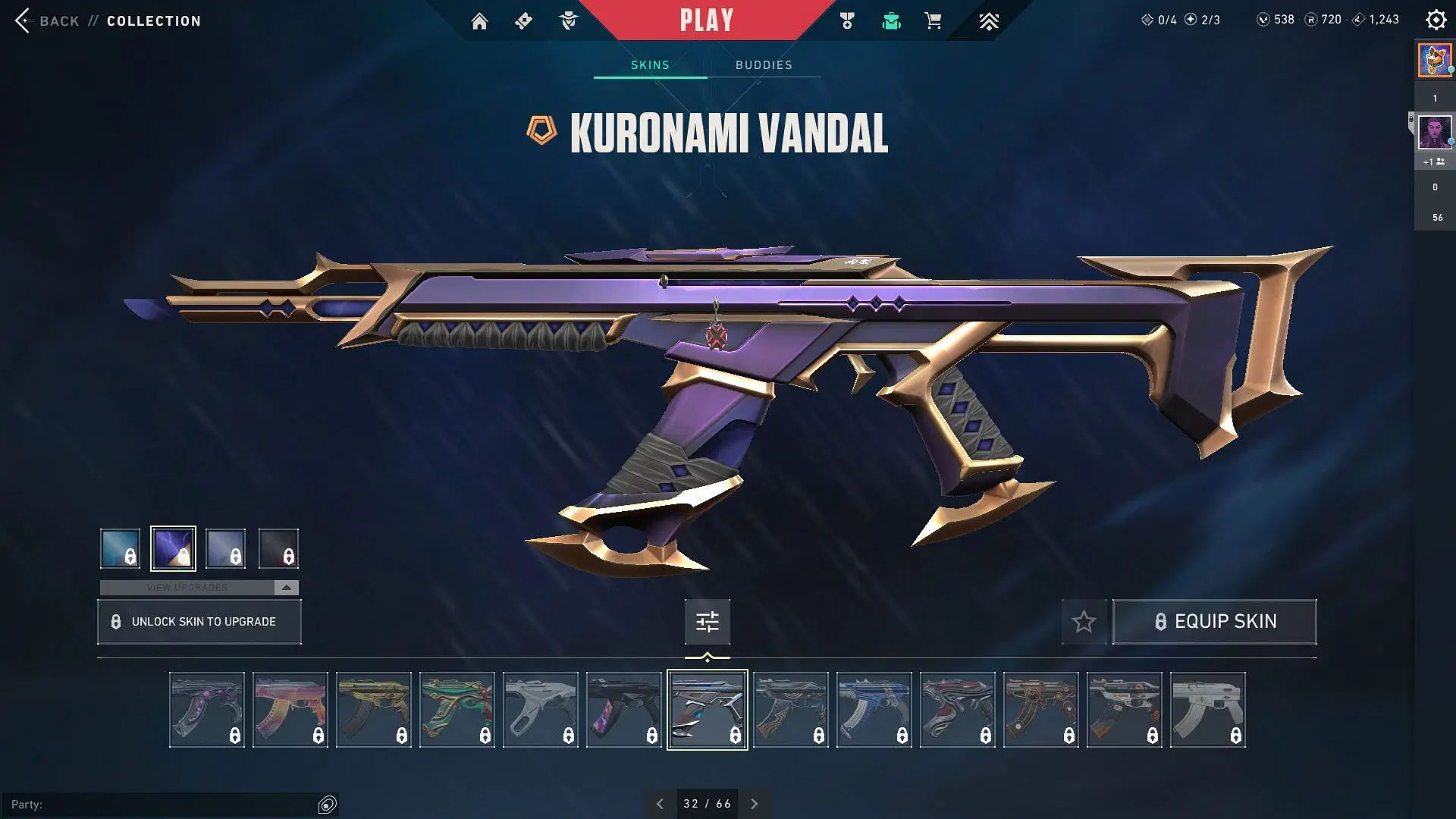 Wallpaper #QVIzNpMBMJD5Jq7_sQmT155 5 Vandal Skins with the Best Inspect Animations in Valorant April 2024