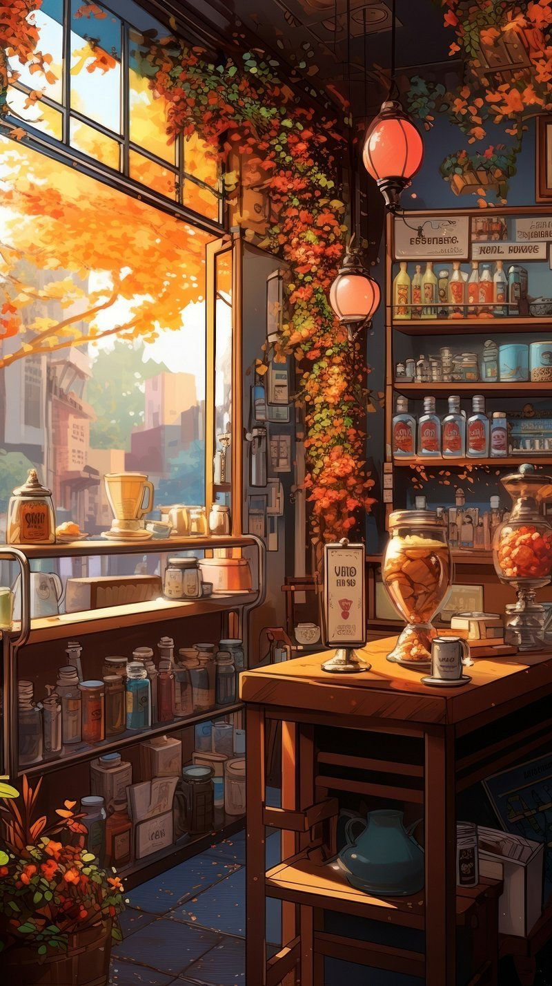 Wallpaper #5rgu2JIBJvJKYCmEzuas460 Coffee Aesthetic Wallpaper Illustration by Oceantombs