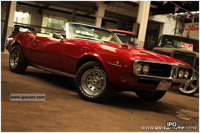 Wallpaper #KpyZ4pIBZHQxiYarYME5248 1968 Pontiac Firebird Convertible 57 L V8 Muscle Car 68 Car Photo