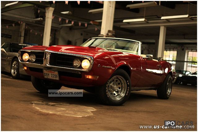 Wallpaper #KpyZ4pIBZHQxiYarYME5295 1968 Pontiac Firebird Convertible 57 L V8 Muscle Car 68 Car Photo