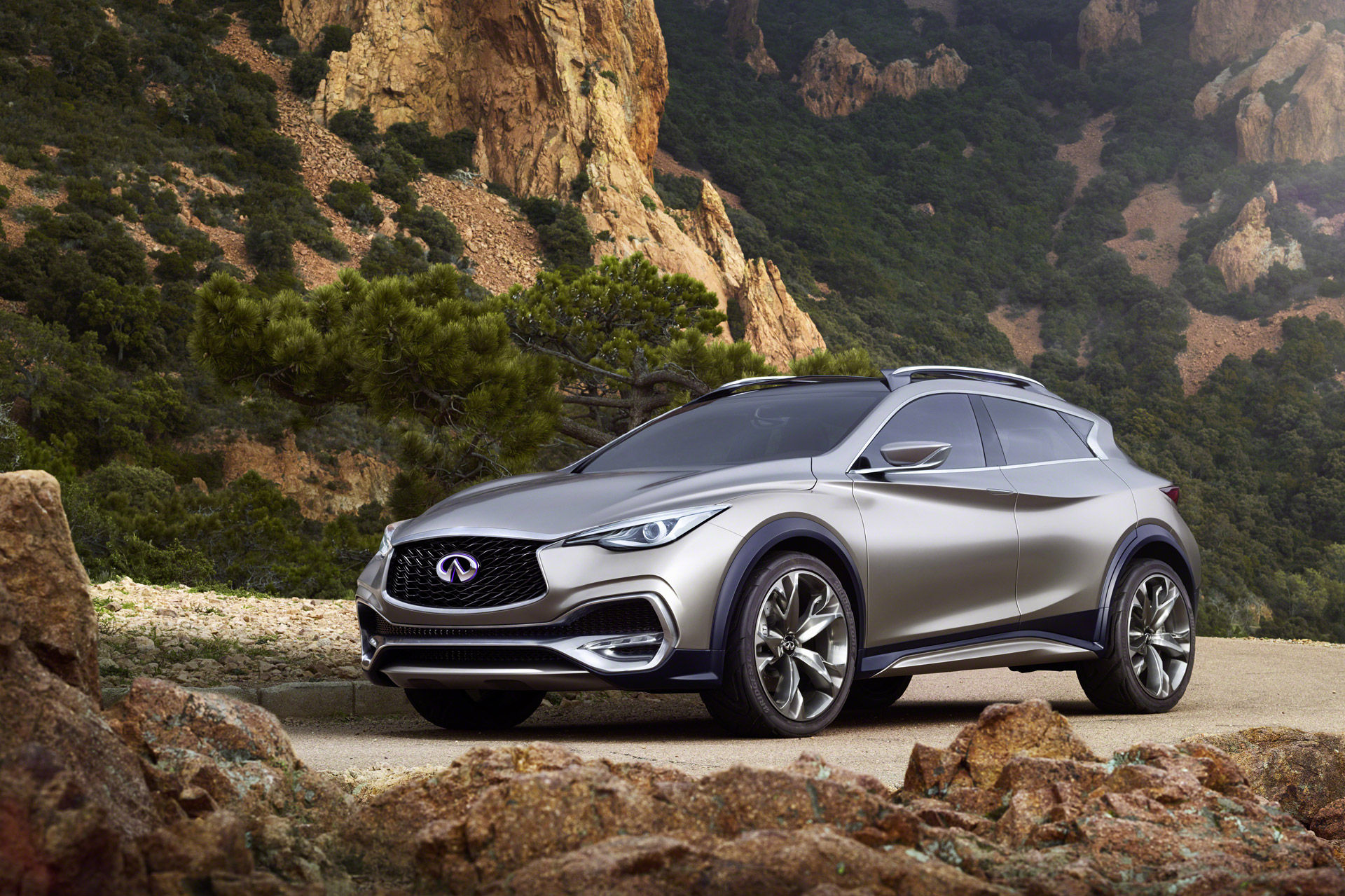 Wallpaper #k7jHS5IBJvJKYCmEtM8R58 Infiniti Qx30 Concept Small Luxury SUV Previews 2016 Model at Geneva Show
