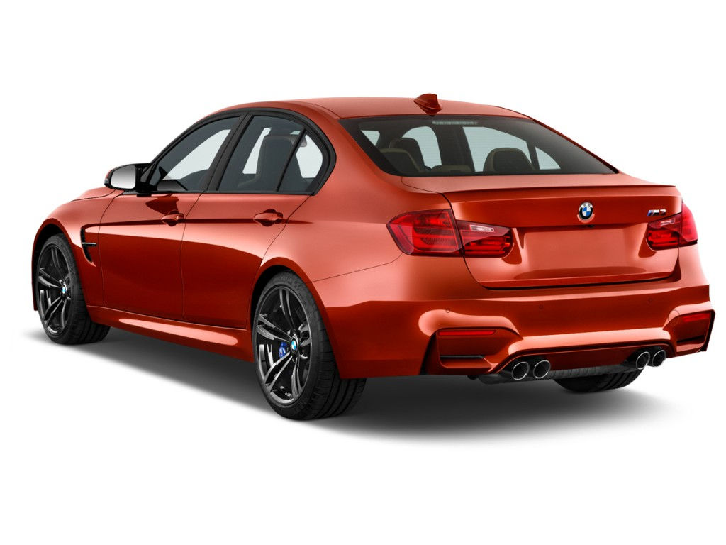 Wallpaper #HxlEBI8BtGB6xQ78JU6b46 Image 2016 BMW M3 4 Door Sedan Angular Rear Exterior View Size 1024