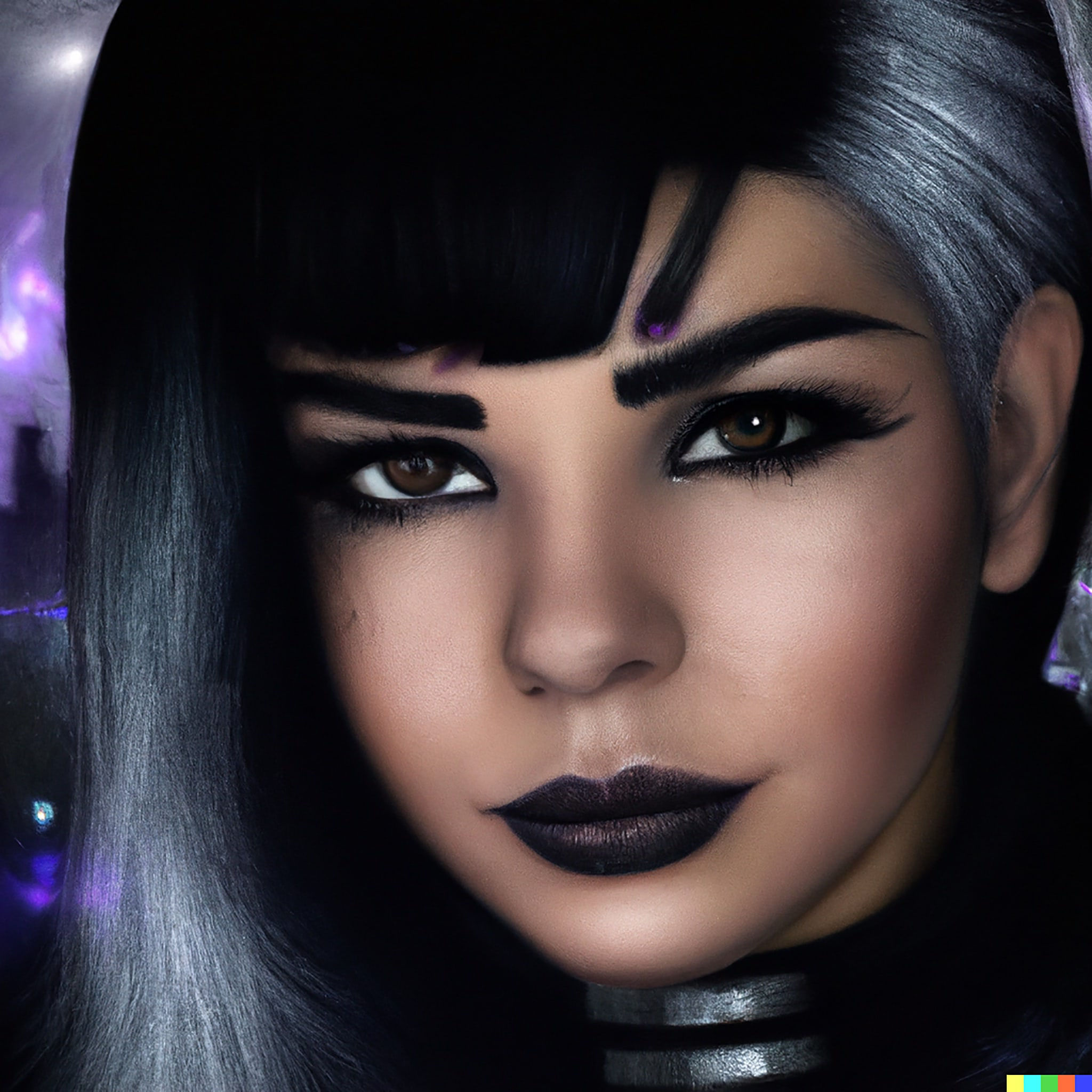 Wallpaper #G22FbJcBycdYOYFTTXNH167 Cyberpunk Latin Girl 3 Viarami