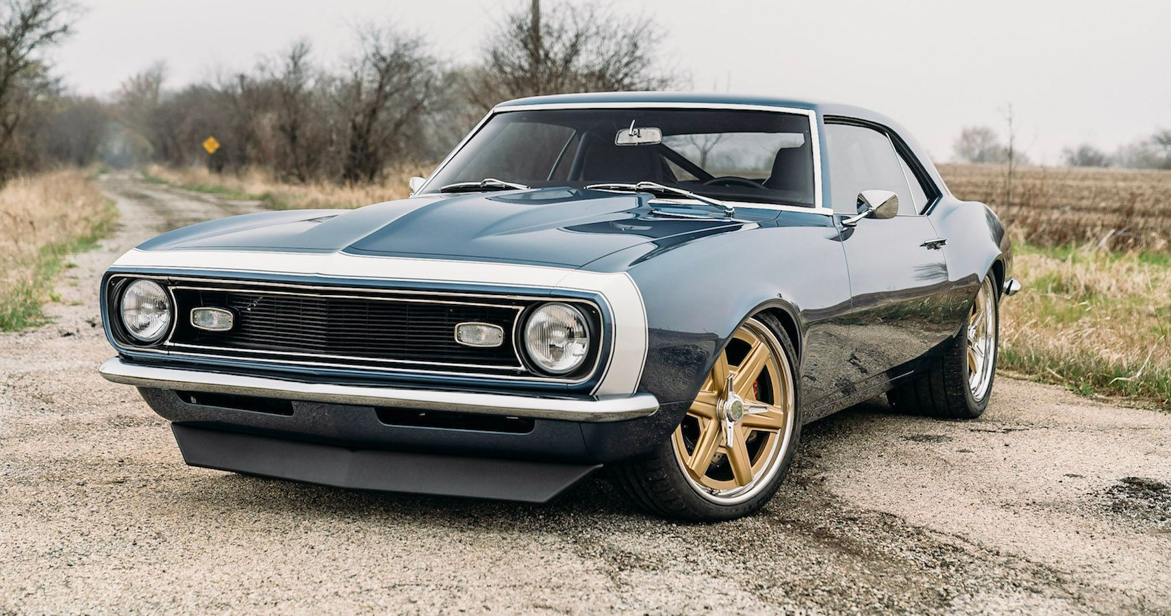 Wallpaper #xkW4qY4B7YBJg1BVh6eP5 This Supercharged 68 Camaro Restomod is a Thing of Beauty