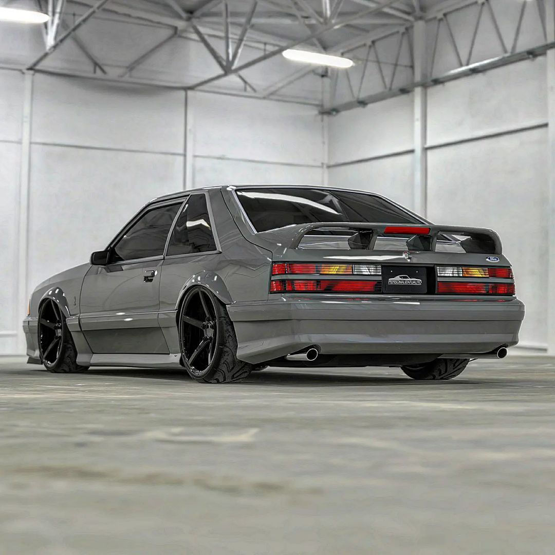 Wallpaper #GbjUPpIBJvJKYCmEds3C59 Destroyer Grey Fox Body Ford Mustang Render