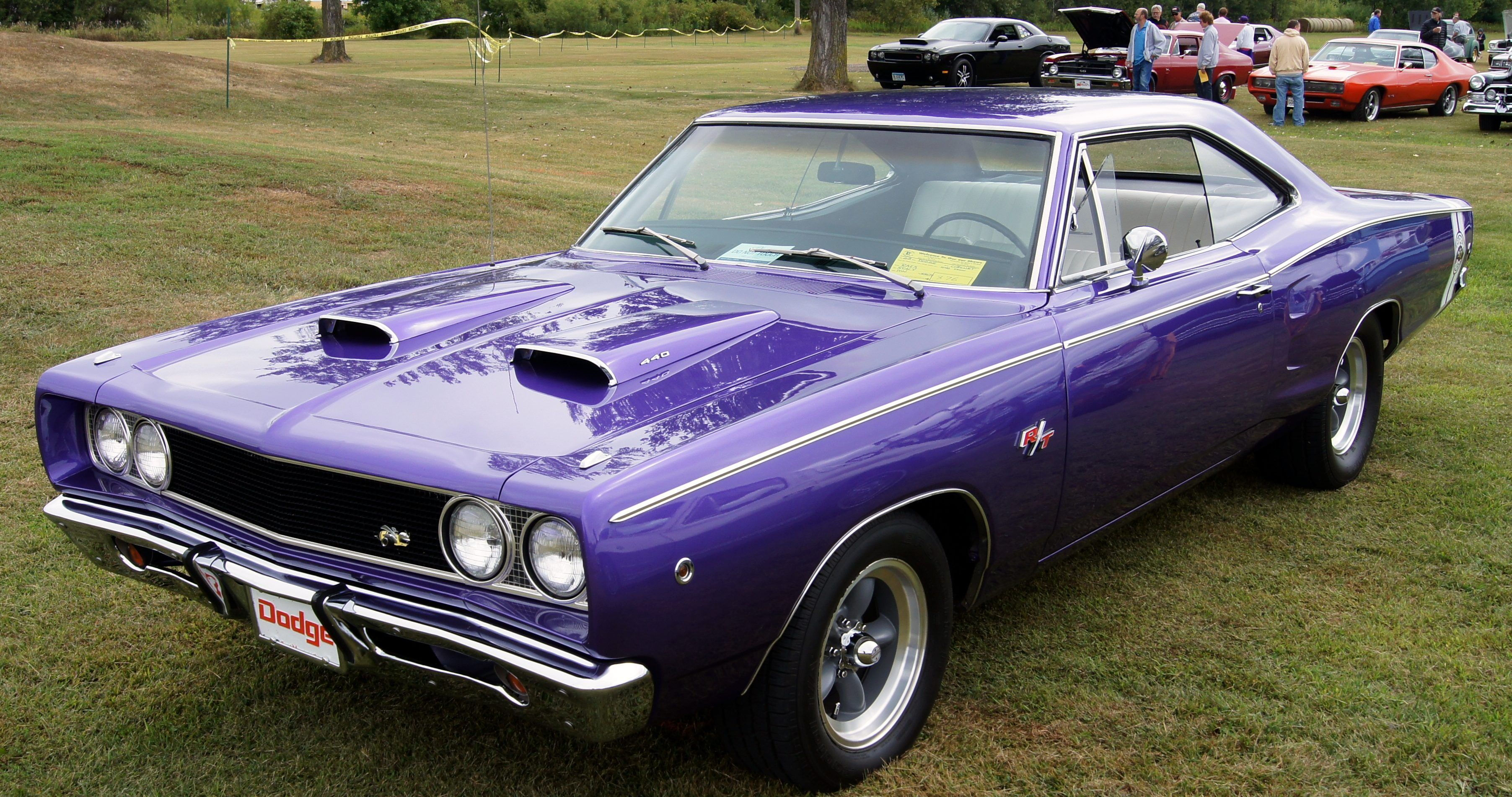 Wallpaper #_3MOho4BFI5NbQksfx5p29 A Purple 1969 Dodge Super Bee