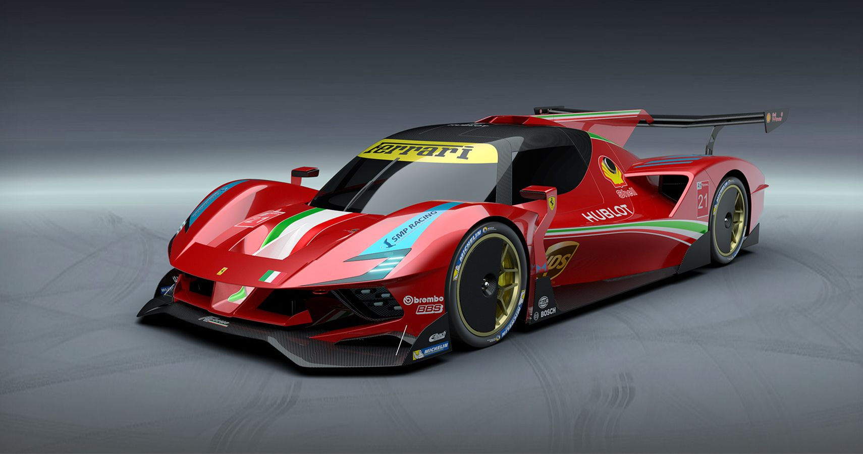 Wallpaper #5e8LTJMBMN-XEVvVYDwp28 Check Out the Ferrari Sf90 Renderings for New Le Mans Hypercar Class