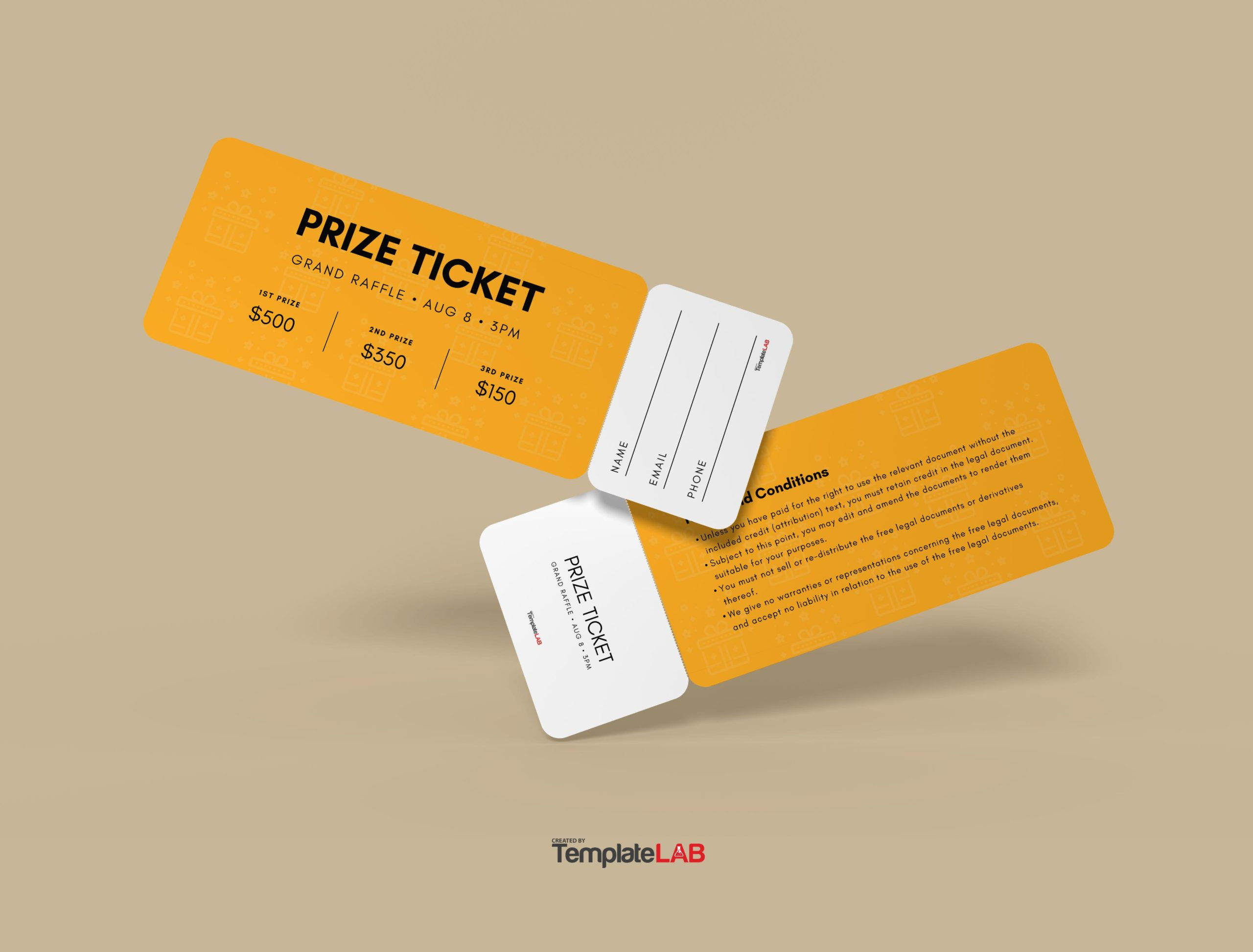 Wallpaper #58496 Free Printable Raffle Ticket Templates