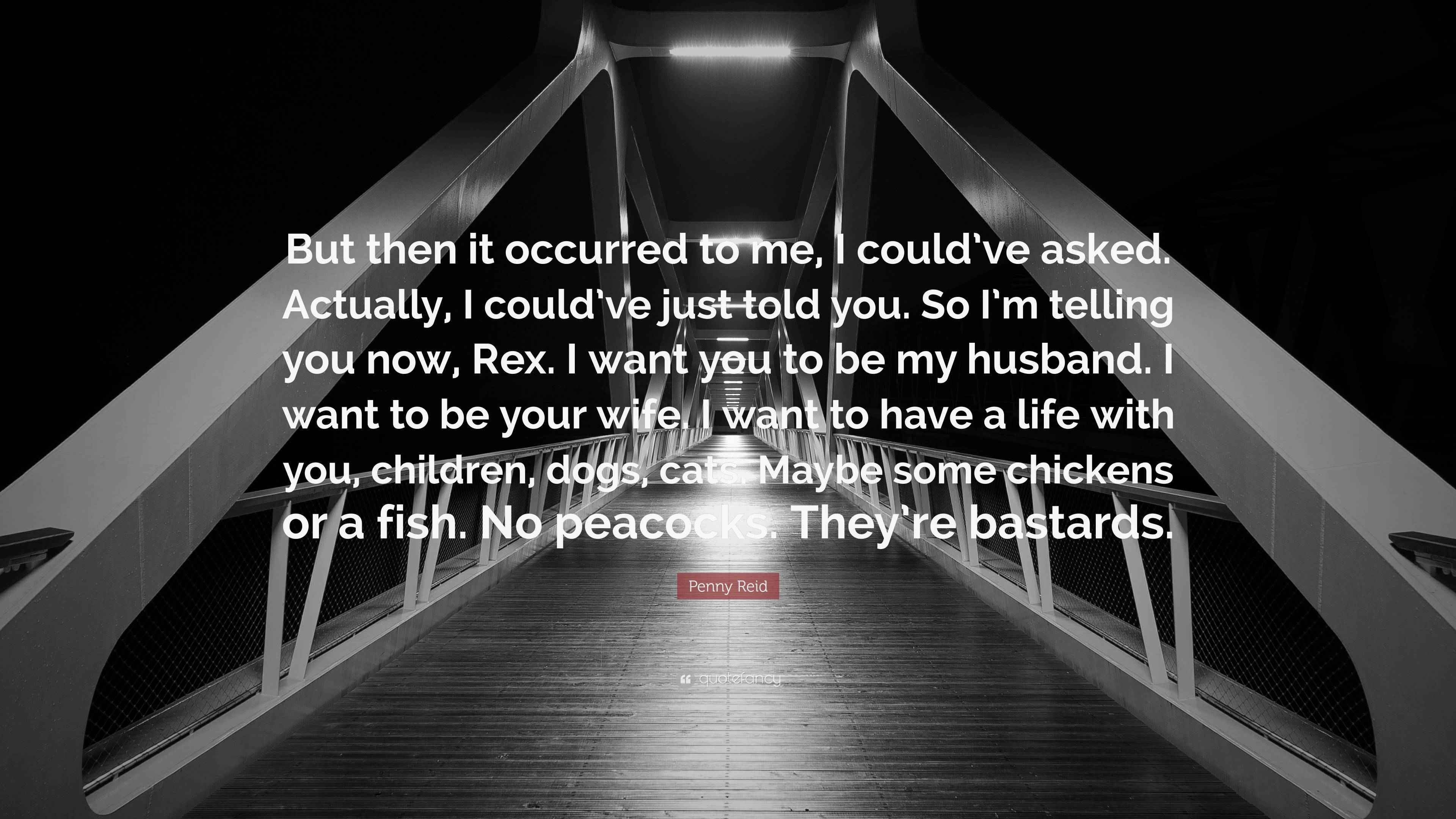 Wallpaper #CamiKZMBMYaX5LKBj9RO254 Penny Reid Quote but Then It Occurred to Me I Couldve Asked