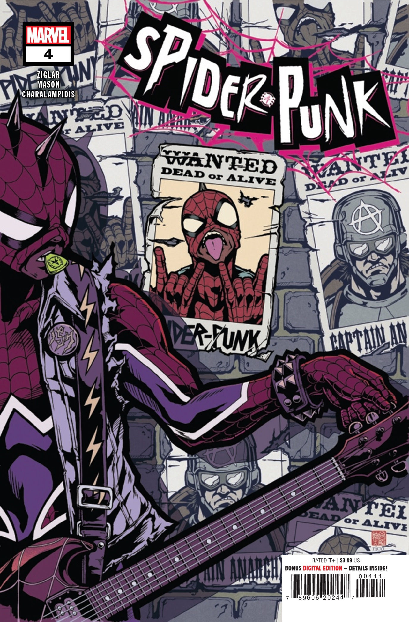 Wallpaper #P2cdEpMBSpphPi3-vvqw208 Spider Punk 4 Preview the Comic Book Dispatch