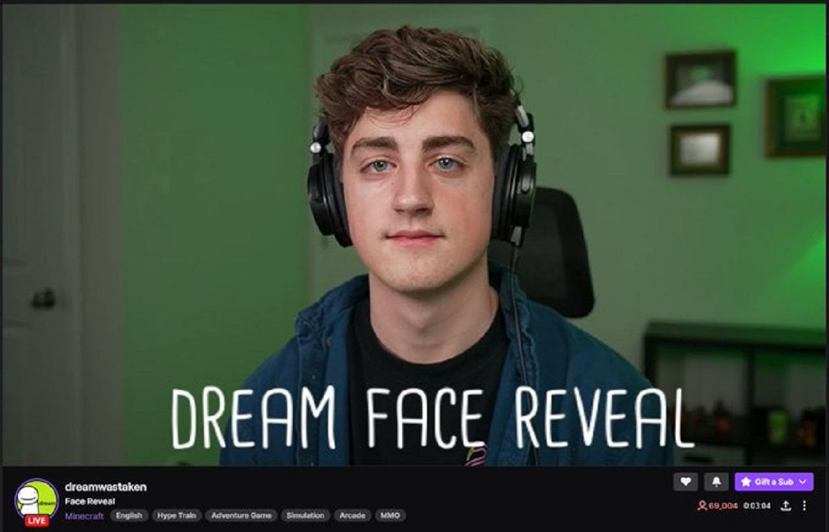 Wallpaper #lGeUCZMBSpphPi3-fNDx239 Youtuber Dreams Face Reveal Goes Viral Receives Hilarious Responses