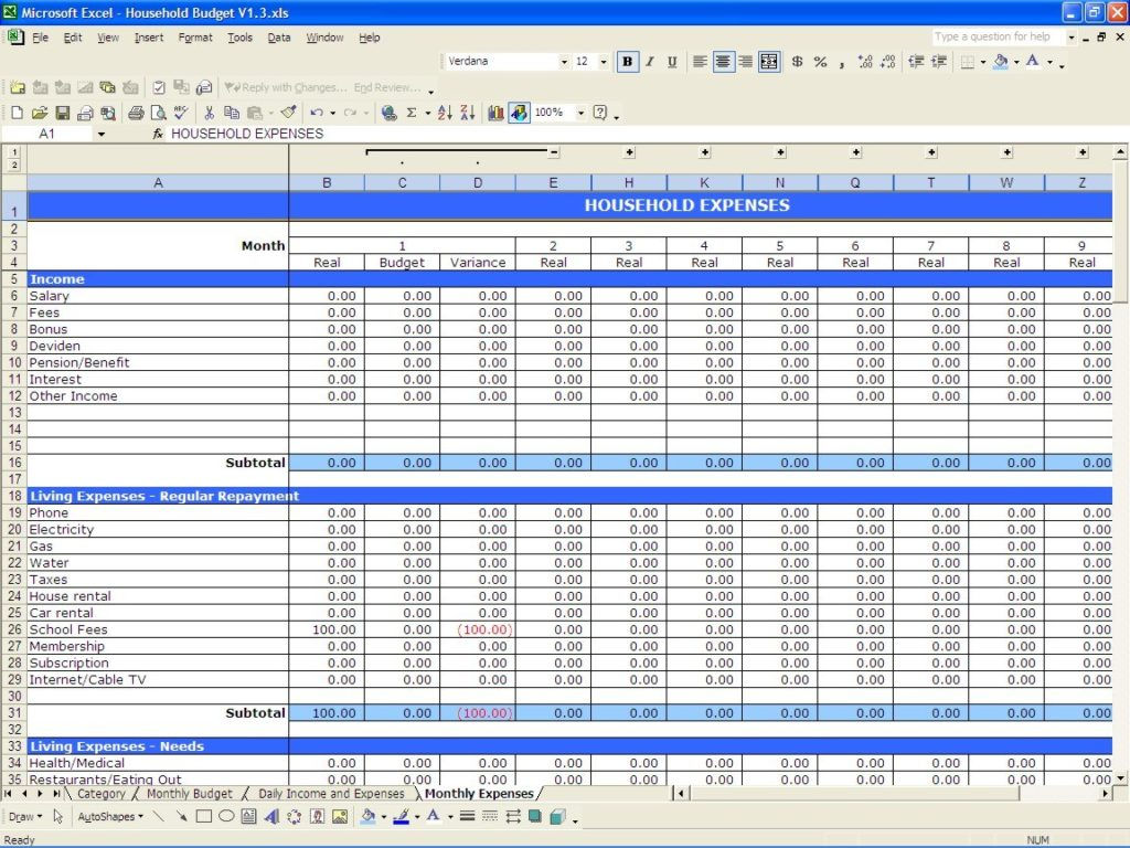 Wallpaper #D54E0 Accounting Spreadsheet Templates Db Excelcom