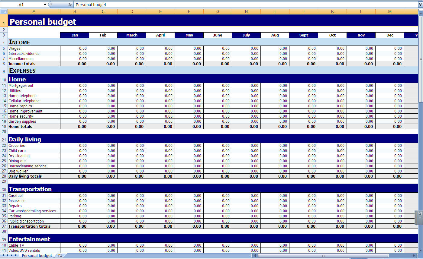 Wallpaper #D54E0 Accounting Spreadsheet Templates Db Excelcom