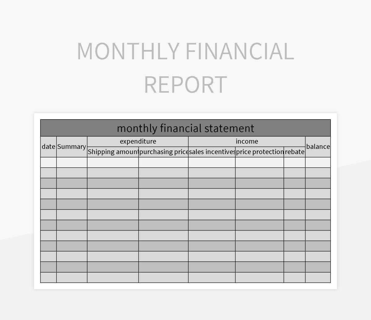 Wallpaper #yTG1NZMB5zzyi_yY3lfV199 Monthly Financial Report Excel Template and Google Sheets File for Free