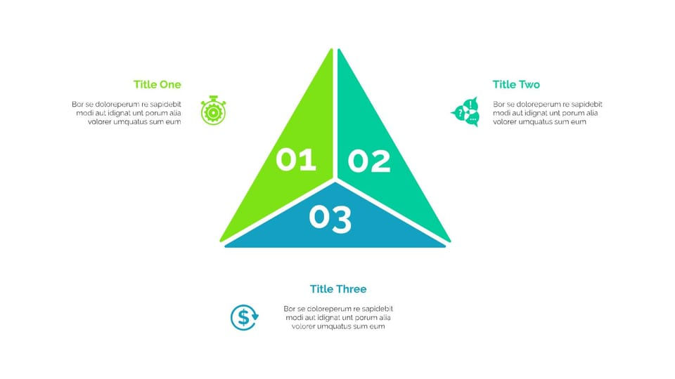 Wallpaper #cbln3ZIBJvJKYCmEEAAv394 Triangle Diagram with Three Options for Each of Its Three Levels