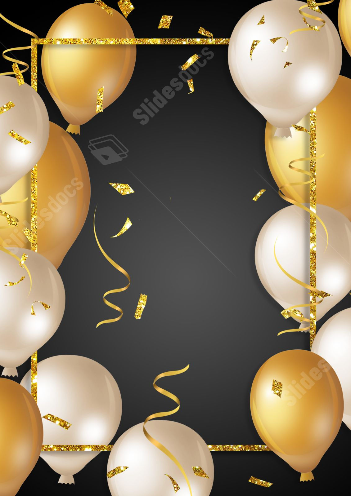 Wallpaper #3DG7NZMB5zzyi_yYq1fz164 Decorating a Birthday Party with Black and Gold Balloons and Star