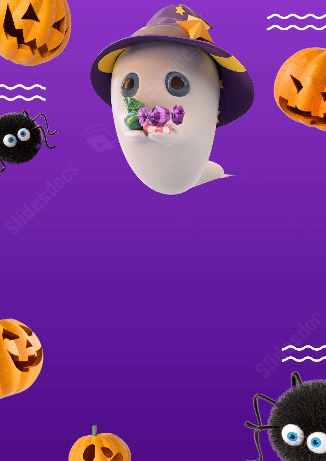 Wallpaper #R_S4OZMBKFX8bn3rxndT308 Cartoon Ghost Page Border and Printable Background in Word Slidesdocs