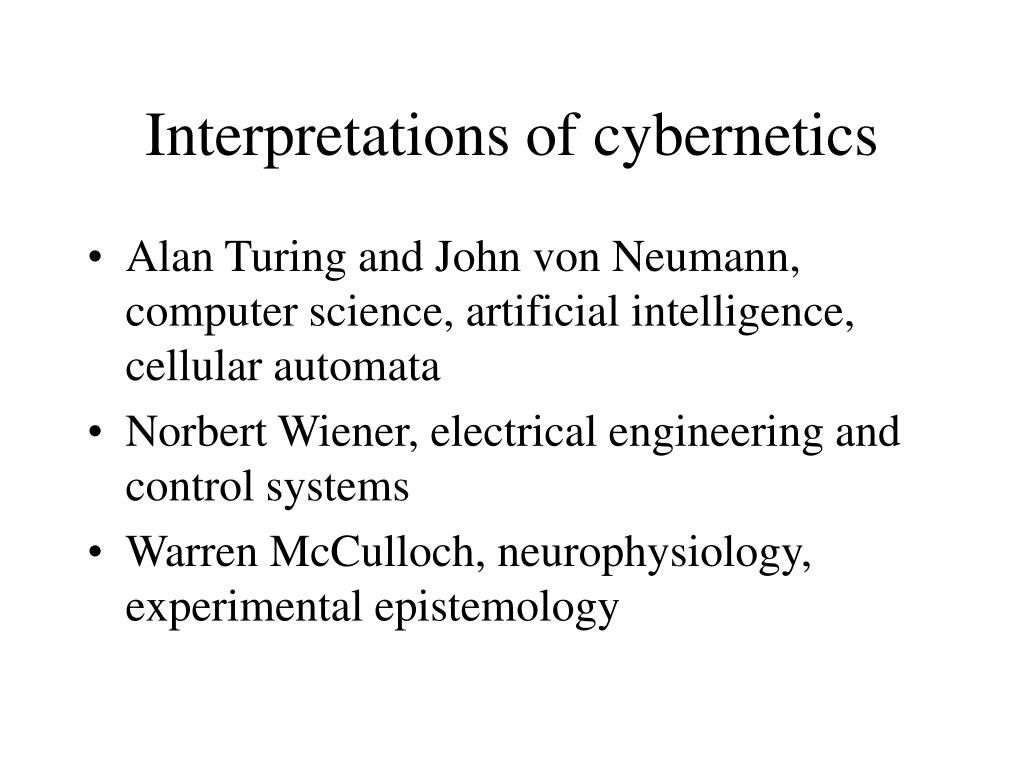 Wallpaper #w2h0G5MBSpphPi3-2R9s98 Ppt Fundamentals and History of Cybernetics 1 Powerpoint Presentation