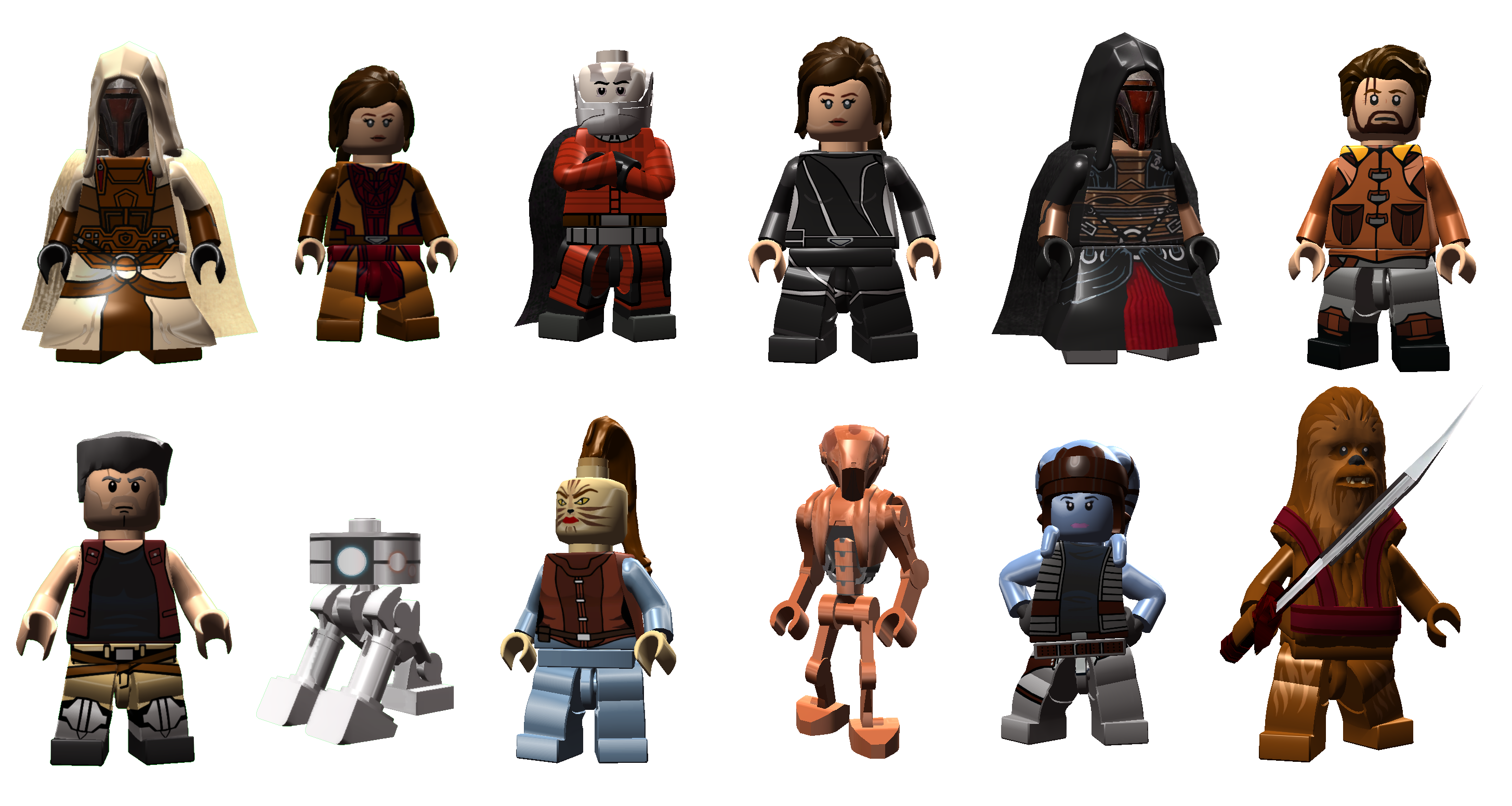 Wallpaper #BGj9GJMBSpphPi3-RxXs48 Lego Star Wars the Complete Saga Knight of the Old Republic