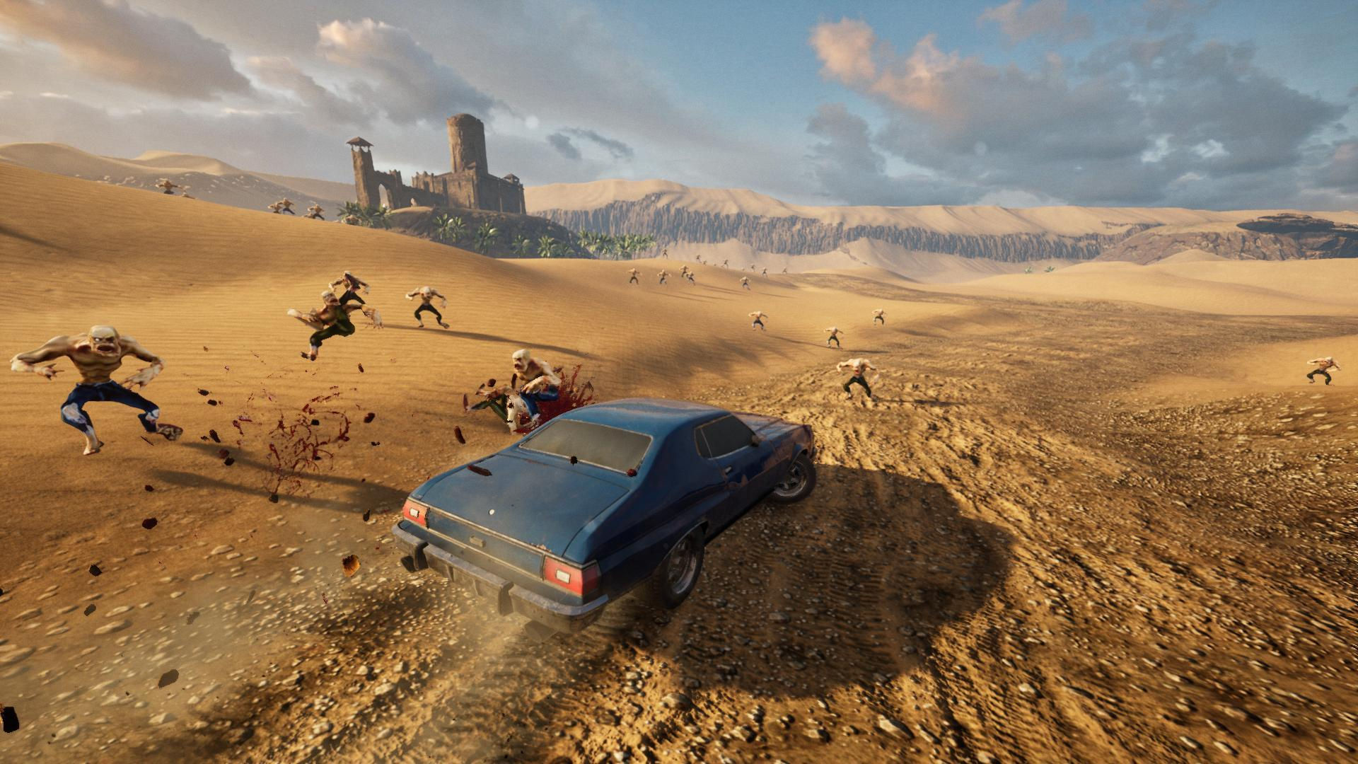 Wallpaper #h2jeIZMBSpphPi3-BDEJ97 New Desert Environment for Zombie Road Rider News Science Fiction