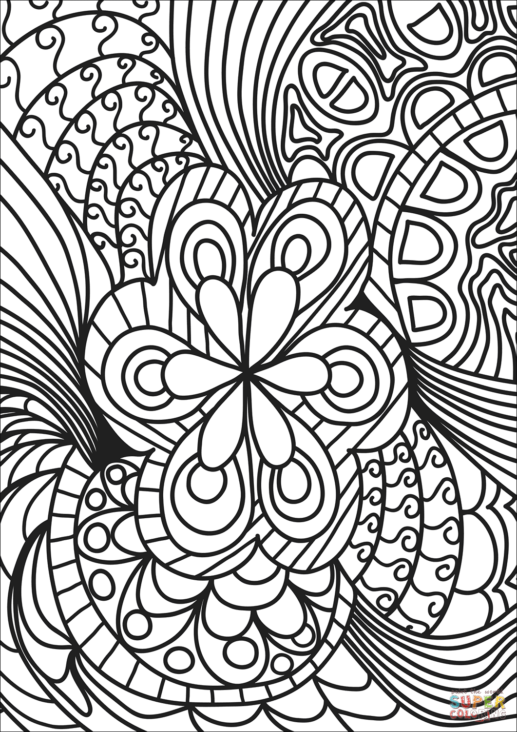 Wallpaper #Qx3gLJMBlOZrFDOkdsyQ16 Abstract Printable Coloring Pages