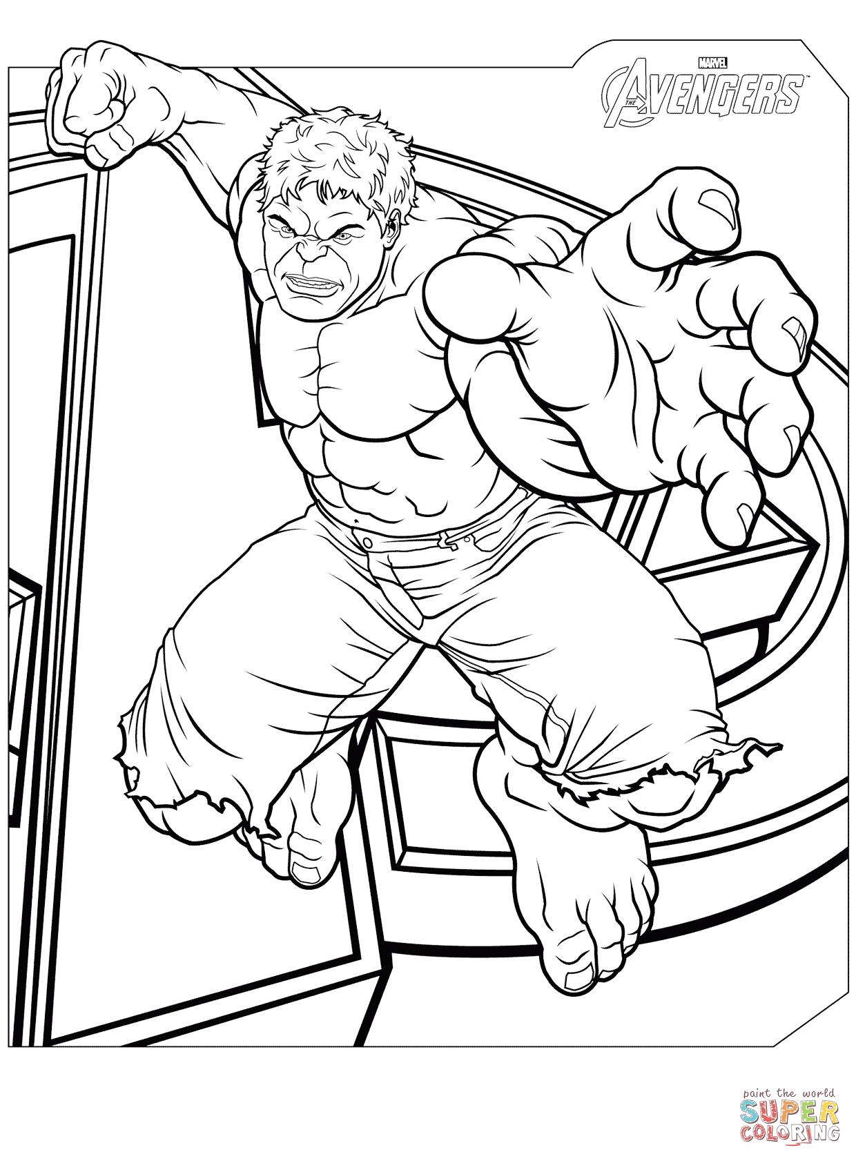 Wallpaper #mTGoNZMB5zzyi_yY9FeN143 Avengers Hulk Coloring Page Free Printable Coloring Pages