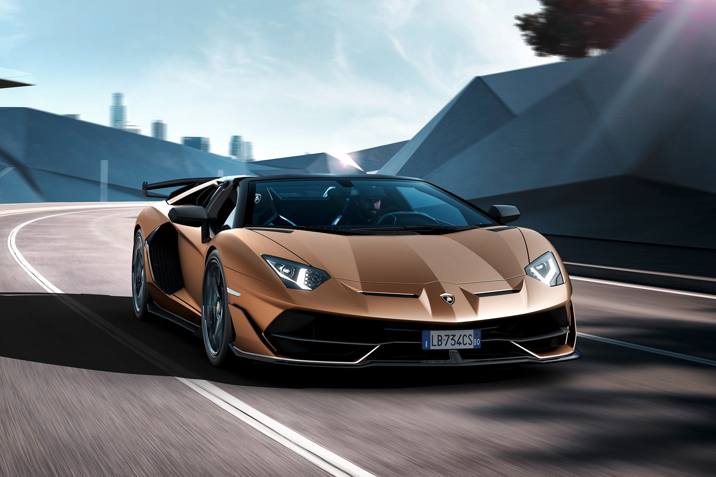 Wallpaper #L_DegJcBi4JM6agGJyLW112 Lamborghini Aventador SVJ Roadster Revealed Pictures Evo
