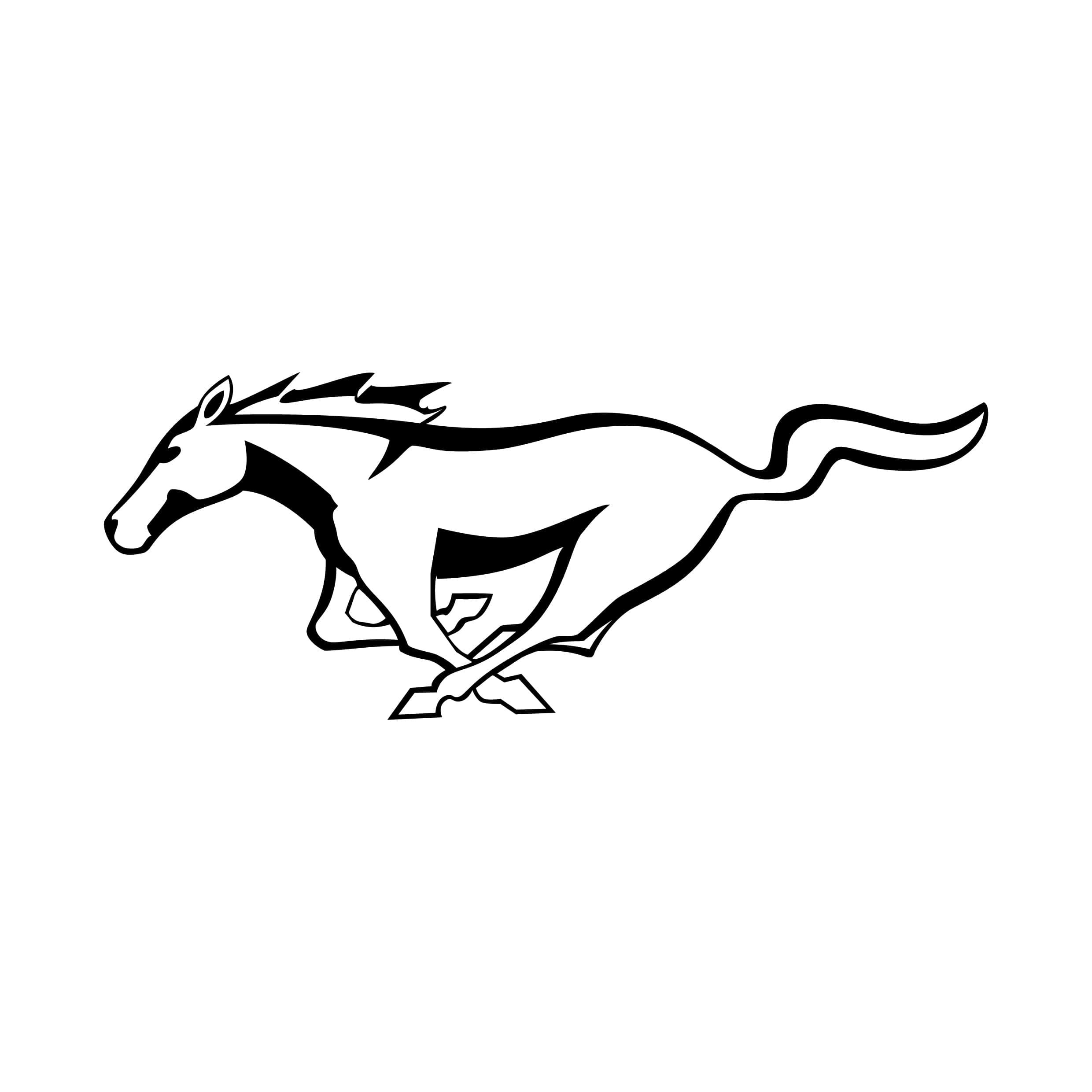 Wallpaper #2e_gTJMBMN-XEVvVrT7C67 Stickers Mustang Logo Autocollant Voiture