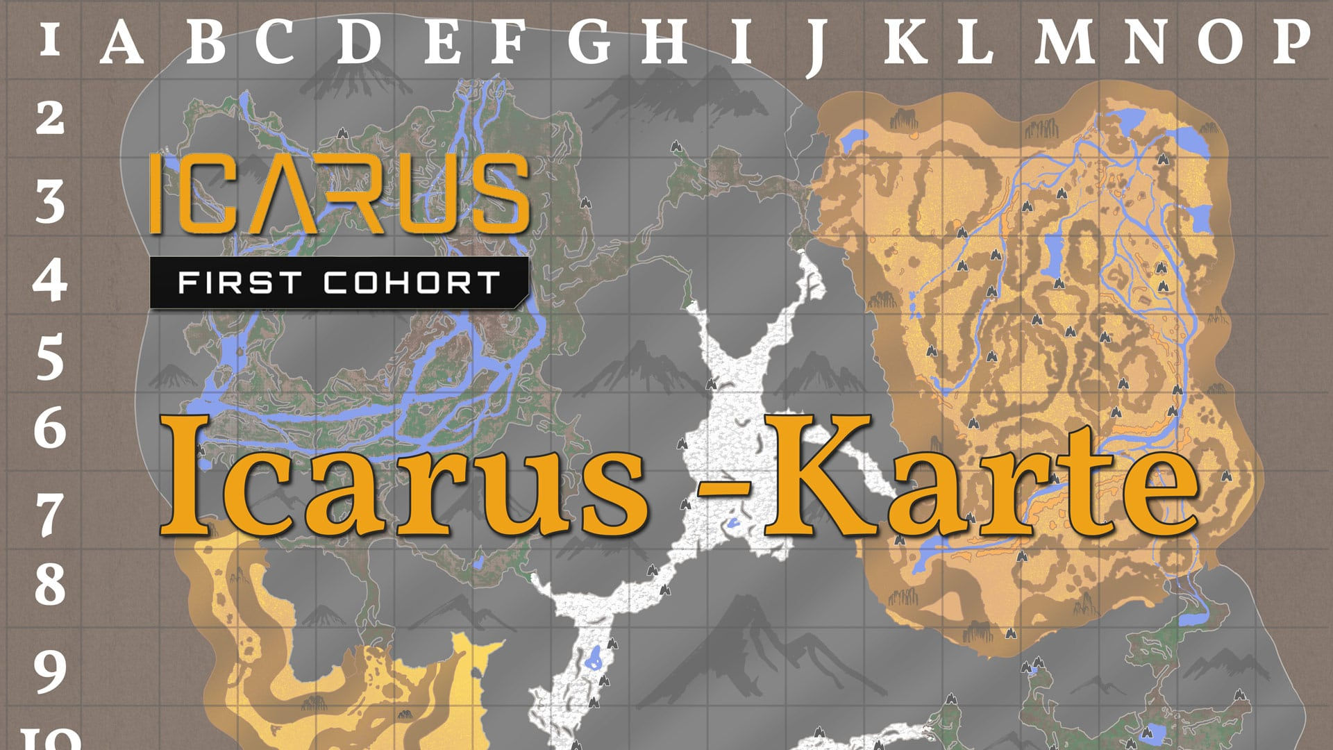 Wallpaper #PDM5M5MBcgDP3FvJOKpL33 Icarus Map Eine Icarus Karte Zum Release Klabbis Logbuch