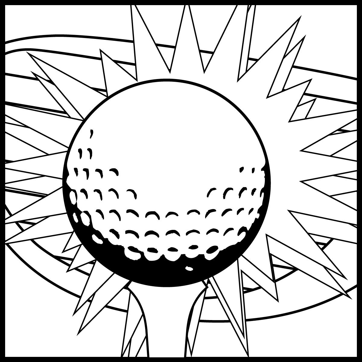 Wallpaper #55e81 Golf Coloring Pages for Kids 100 Free Print or Download