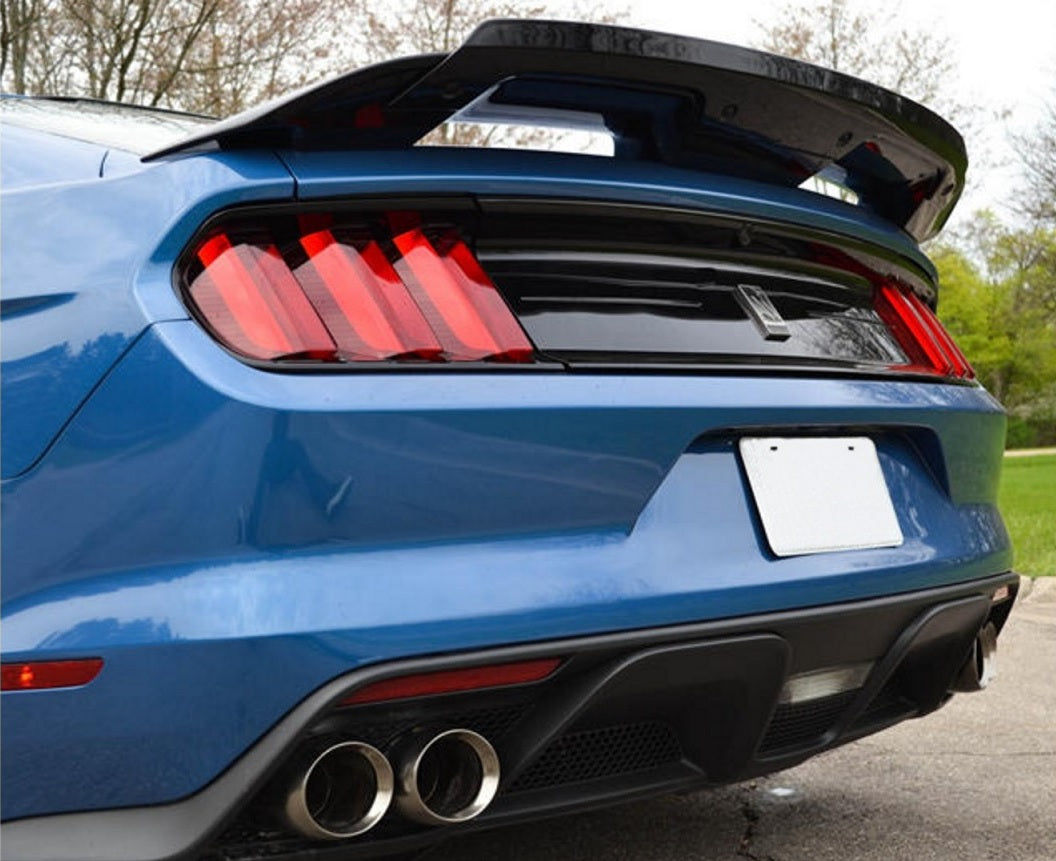 Wallpaper #12jpFZMBSpphPi3-lglt66 Ford Performance Mustang Gt500 Mach 1 Style Rear Spoiler W Gurney