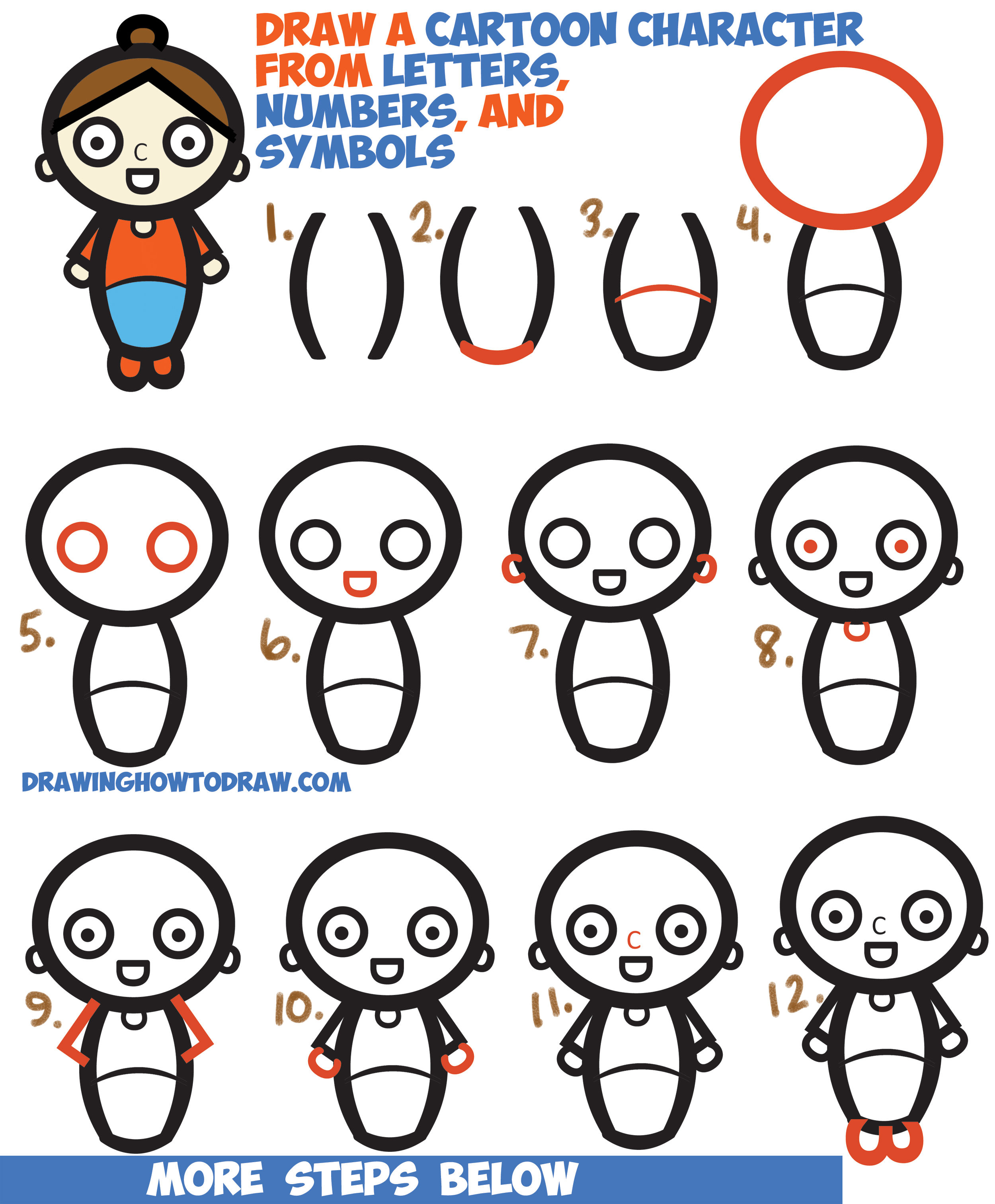 Wallpaper #HGf7BZMBSpphPi3-cL-n113 Easy Cartoon Characters to Draw Step by Step