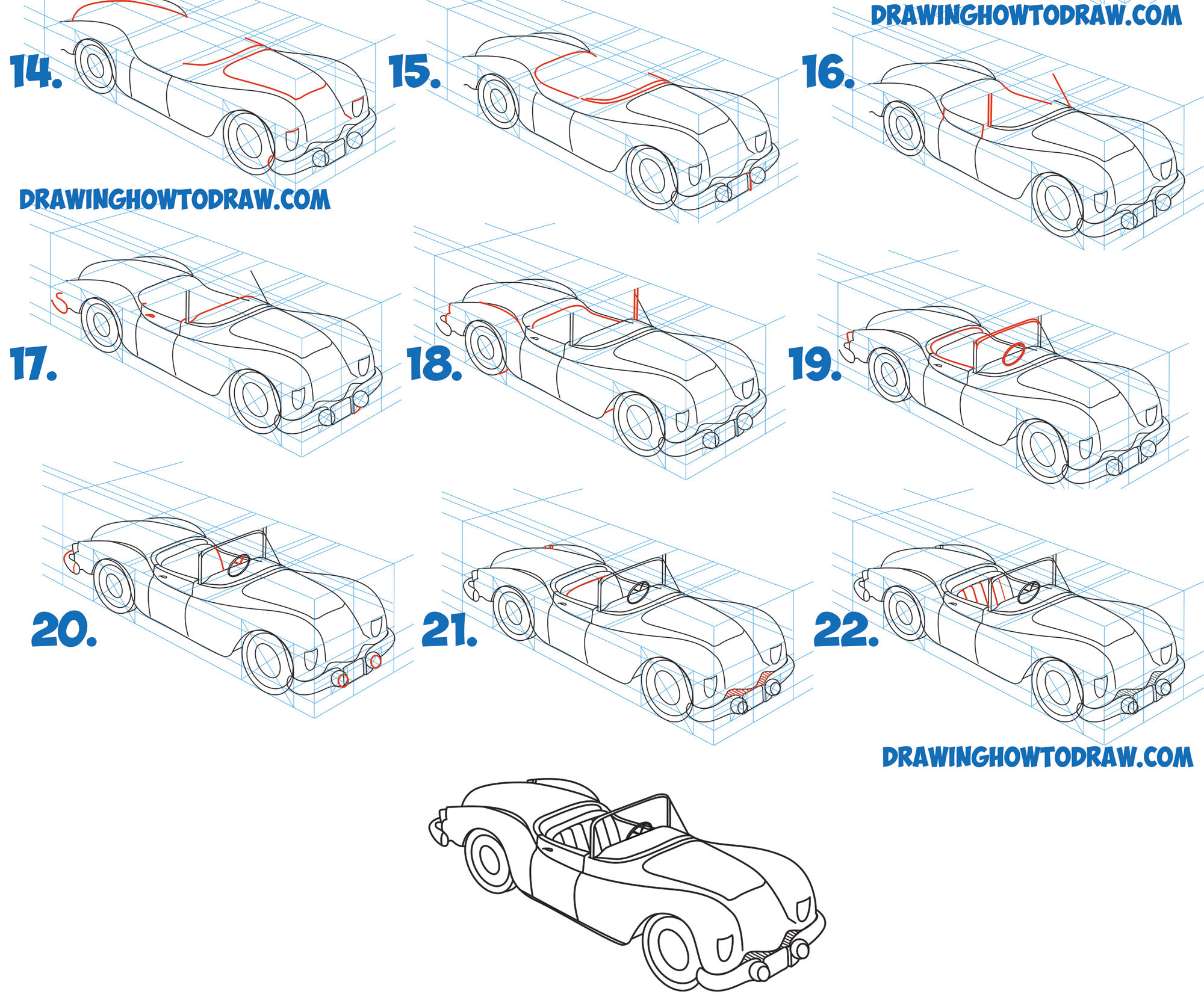 Wallpaper #iH3h8I4Bnwiau_P6TgcK9 How to Draw a Car Convertible in Two Point Perspective Easy Step by