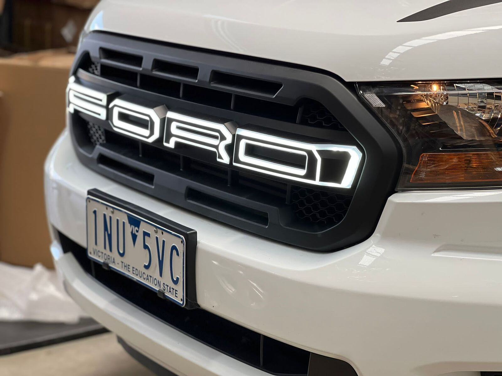 Wallpaper #IH0U844Bnwiau_P6QgzR15 Front Grille for Ford Ranger Px2 Mk2 Wildtrak 2015 2019 with Drl LED